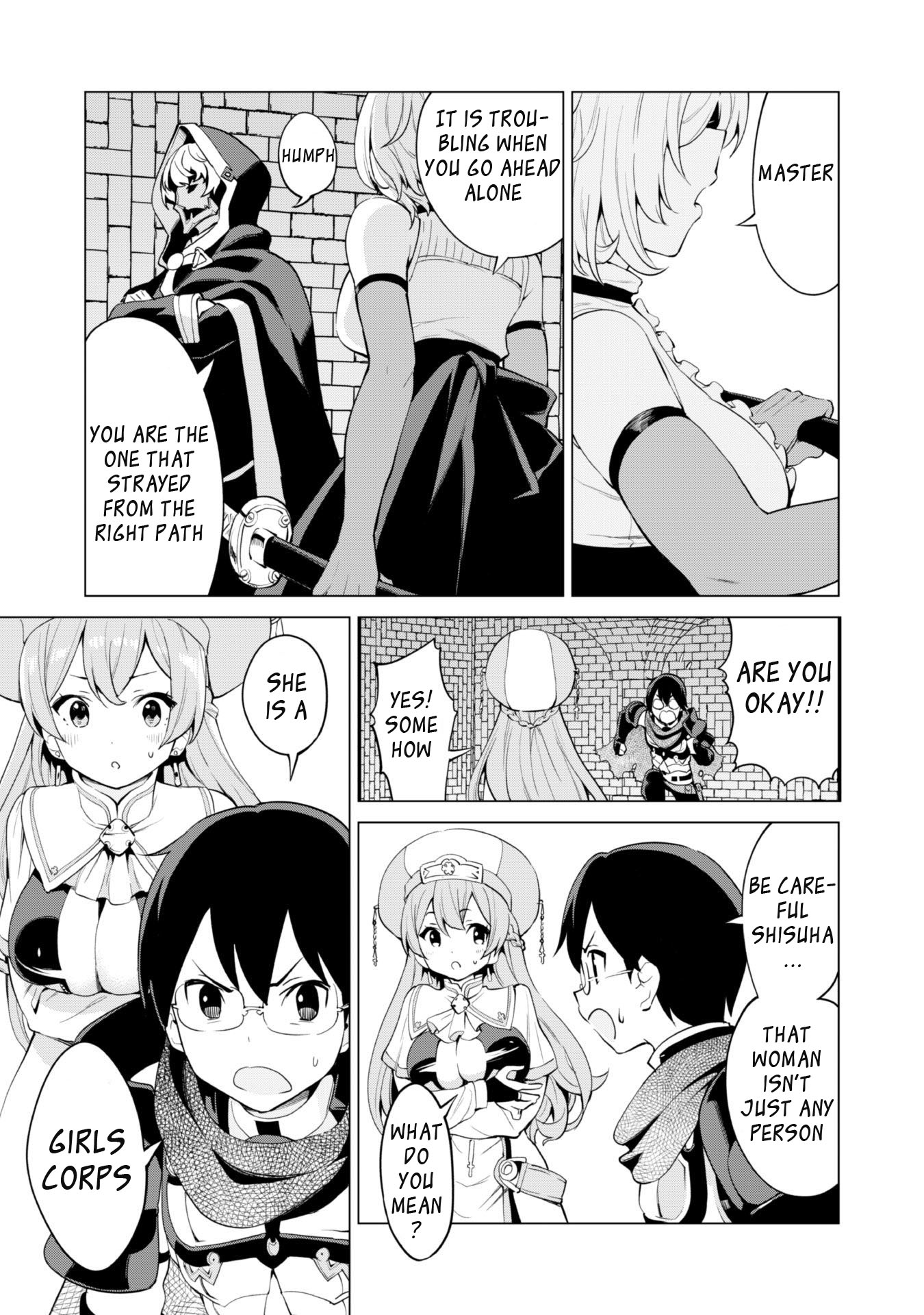Gacha wo Mawashite Nakama wo Fuyasu: Saikyou no Bishoujo Gundan wo Tsukuriagero Chapter 31 page 27 - Chapter 31: Separated Party