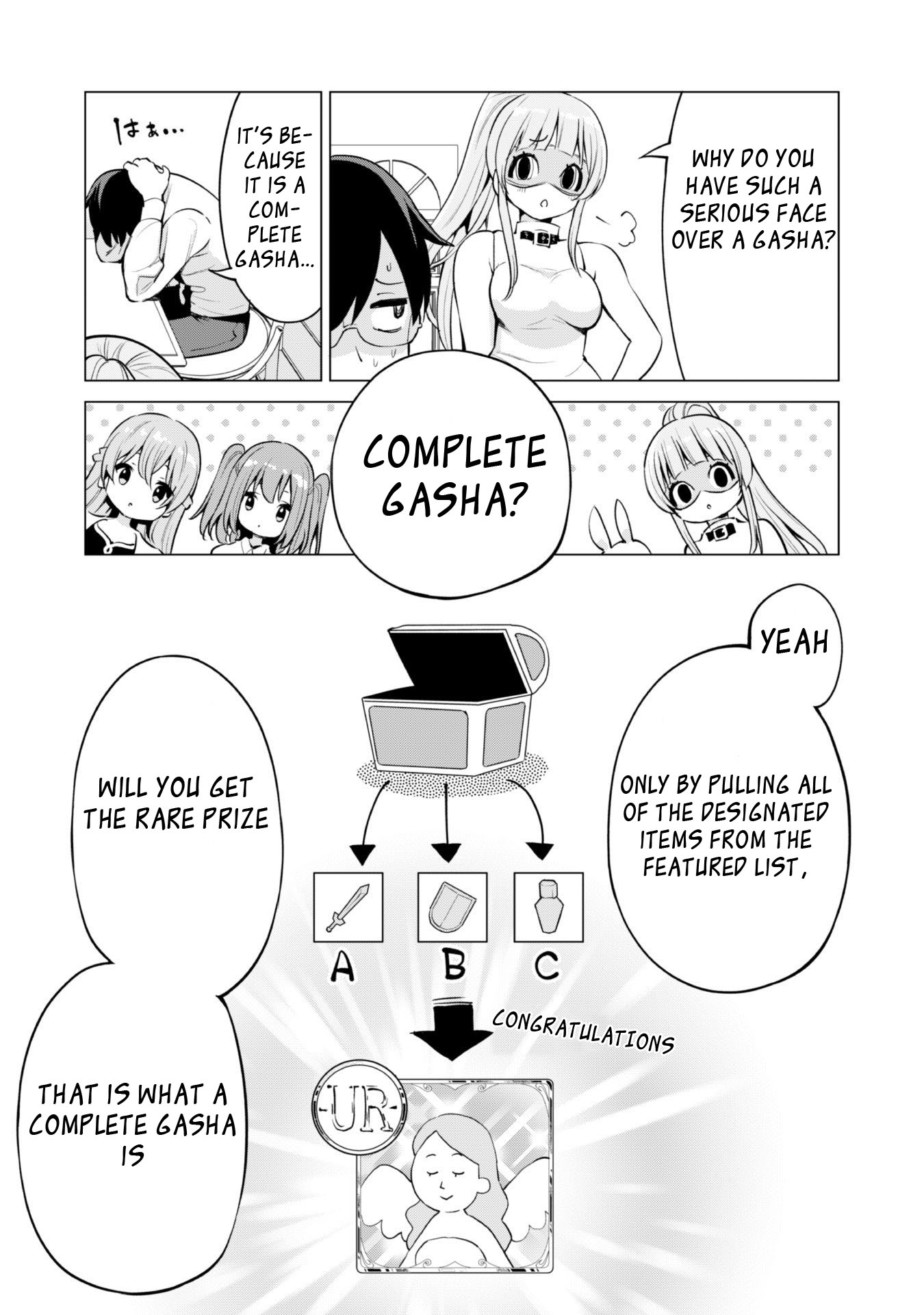 Gacha wo Mawashite Nakama wo Fuyasu: Saikyou no Bishoujo Gundan wo Tsukuriagero Chapter 34 page 5 - Chapter 34: Complete Gasha