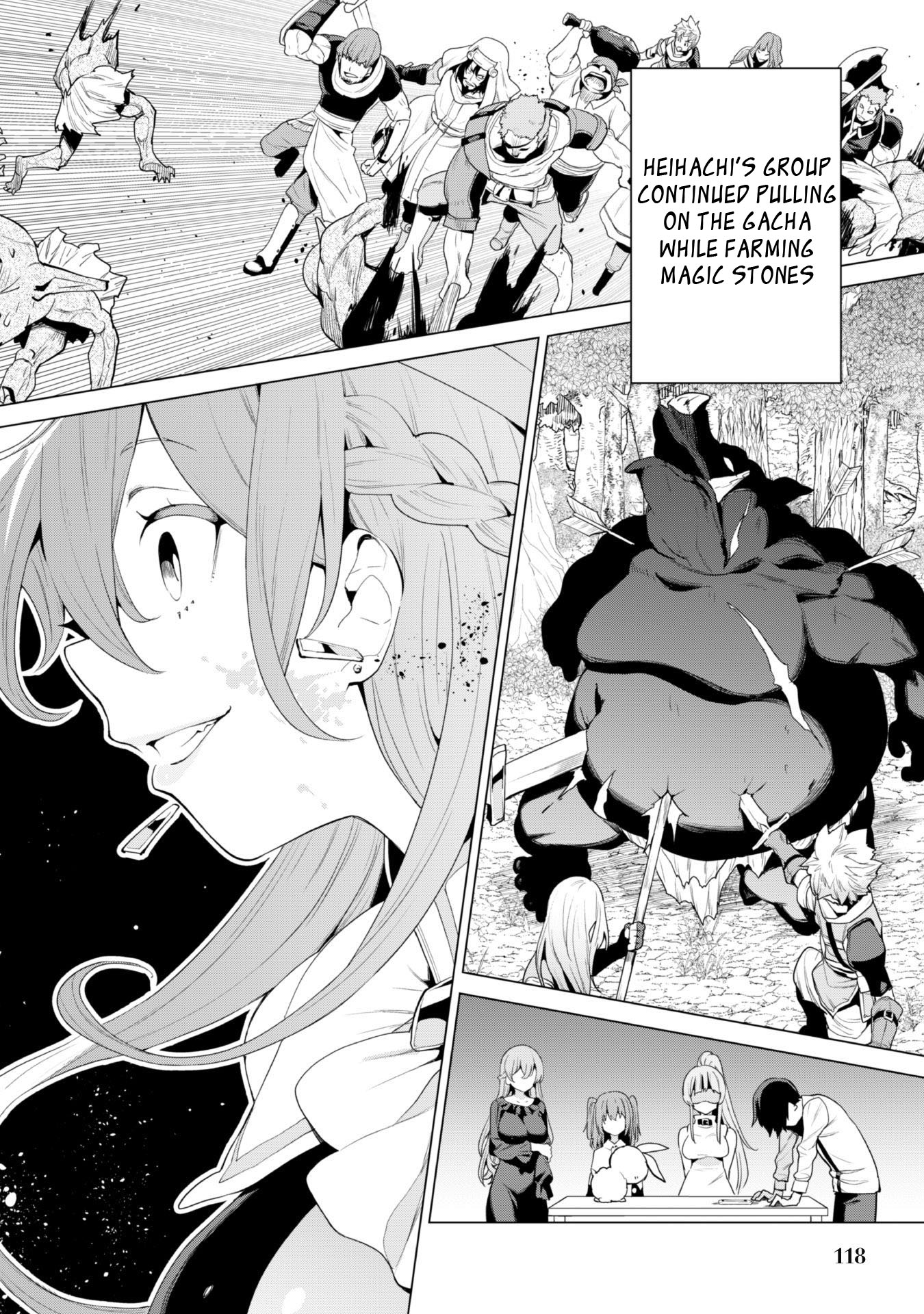 Gacha wo Mawashite Nakama wo Fuyasu: Saikyou no Bishoujo Gundan wo Tsukuriagero Chapter 35 page 14 - Chapter 35: Aim For Completion