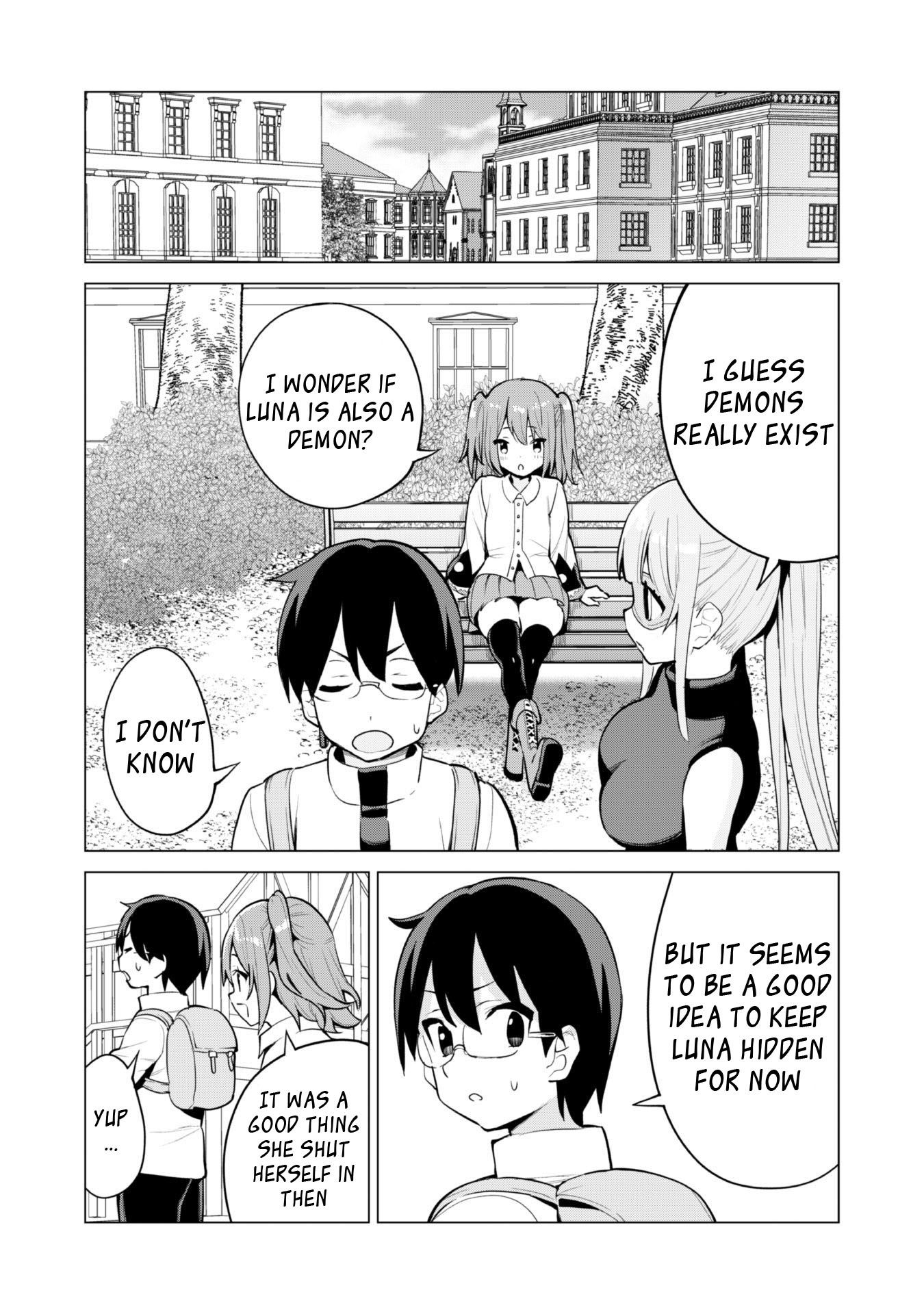 Gacha wo Mawashite Nakama wo Fuyasu: Saikyou no Bishoujo Gundan wo Tsukuriagero Chapter 37 page 10 - Chapter 37: Sleeping Luna