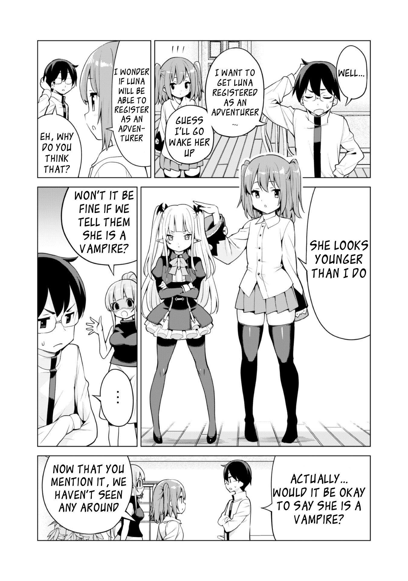 Gacha wo Mawashite Nakama wo Fuyasu: Saikyou no Bishoujo Gundan wo Tsukuriagero Chapter 37 page 6 - Chapter 37: Sleeping Luna