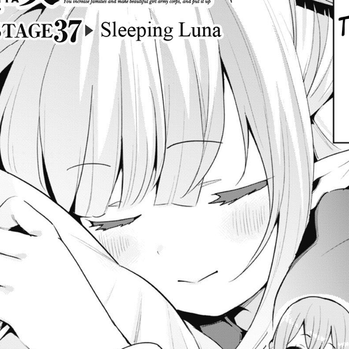 Gacha wo Mawashite Nakama wo Fuyasu: Saikyou no Bishoujo Gundan wo Tsukuriagero Chapter 37: Sleeping Luna cover