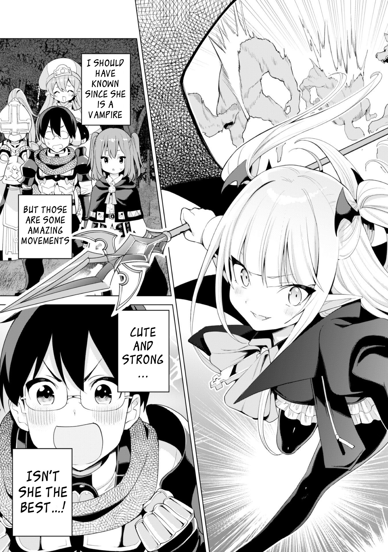 Gacha wo Mawashite Nakama wo Fuyasu: Saikyou no Bishoujo Gundan wo Tsukuriagero Chapter 38 page 24 - Chapter 38: Vampire of the Night