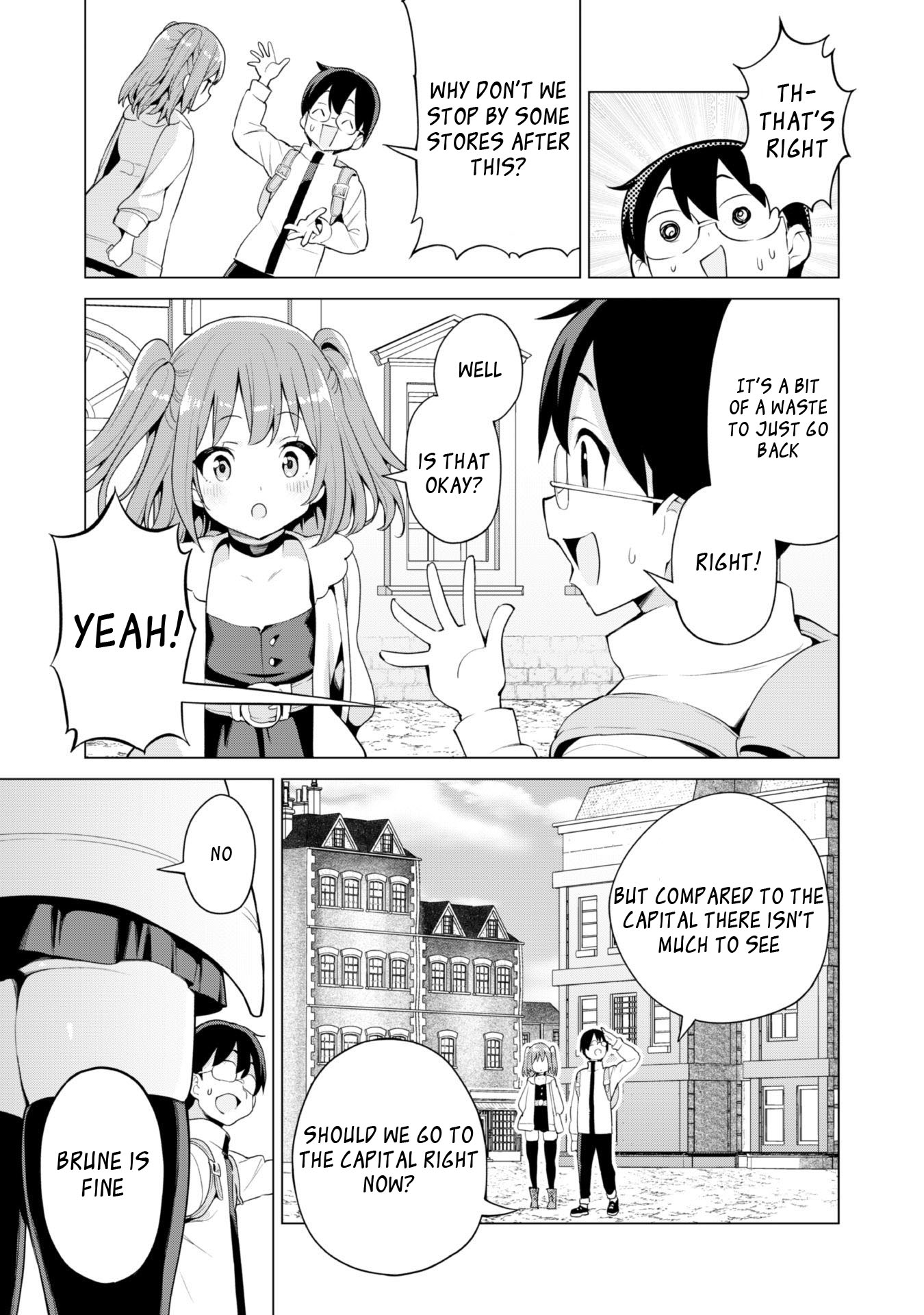 Gacha wo Mawashite Nakama wo Fuyasu: Saikyou no Bishoujo Gundan wo Tsukuriagero Chapter 39 page 9 - Chapter 39: Brune Date