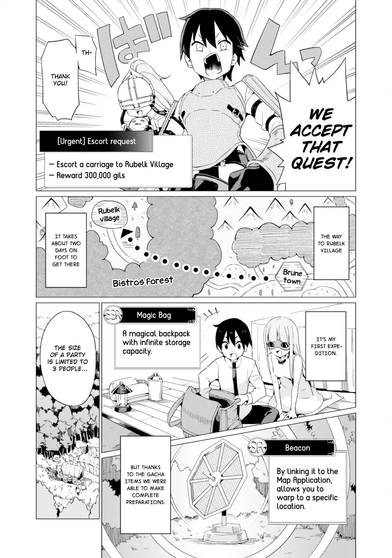 Gacha wo Mawashite Nakama wo Fuyasu: Saikyou no Bishoujo Gundan wo Tsukuriagero Chapter 4 page 12 - Chapter 4: Gacha Again