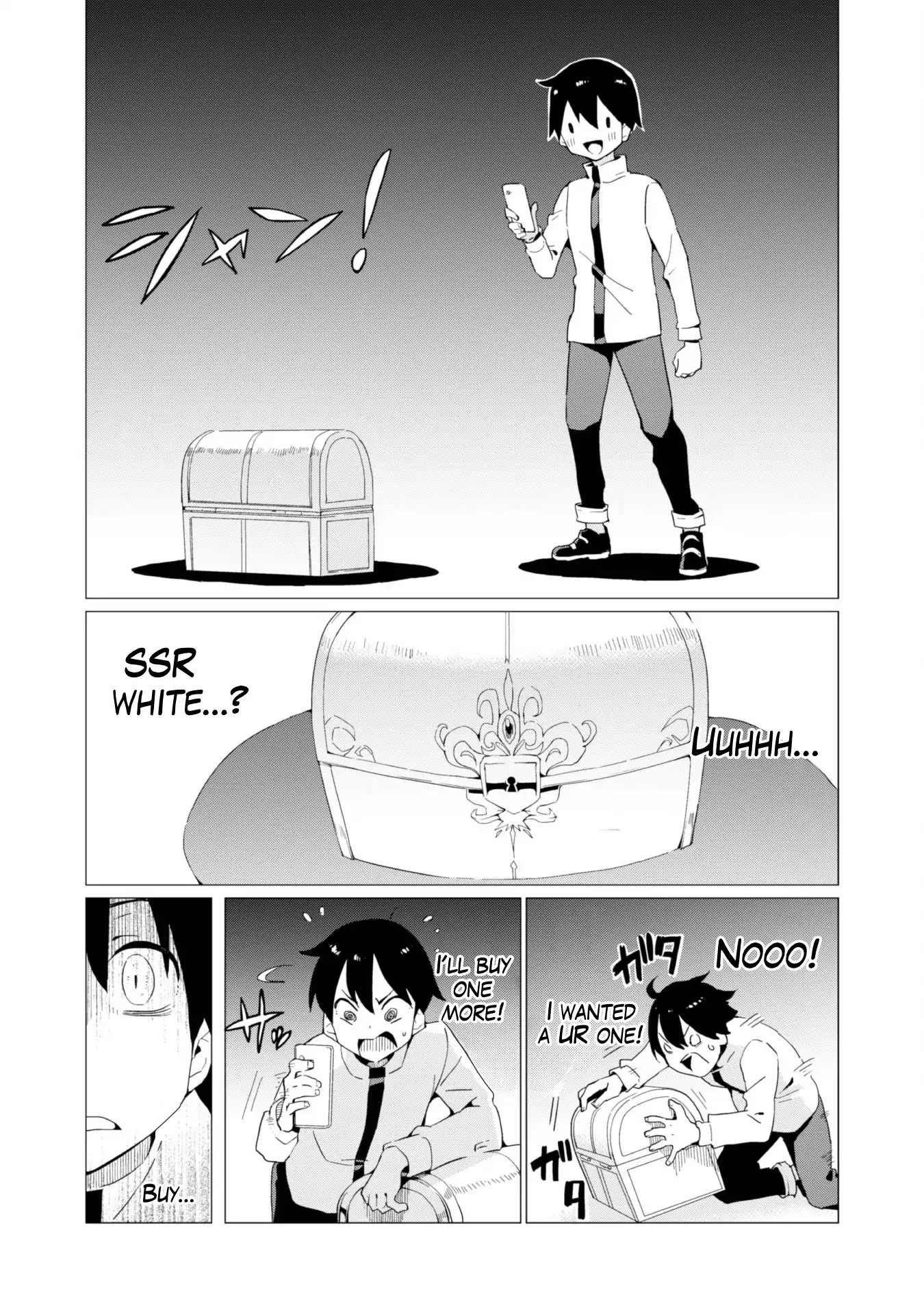 Gacha wo Mawashite Nakama wo Fuyasu: Saikyou no Bishoujo Gundan wo Tsukuriagero Chapter 4 page 6 - Chapter 4: Gacha Again