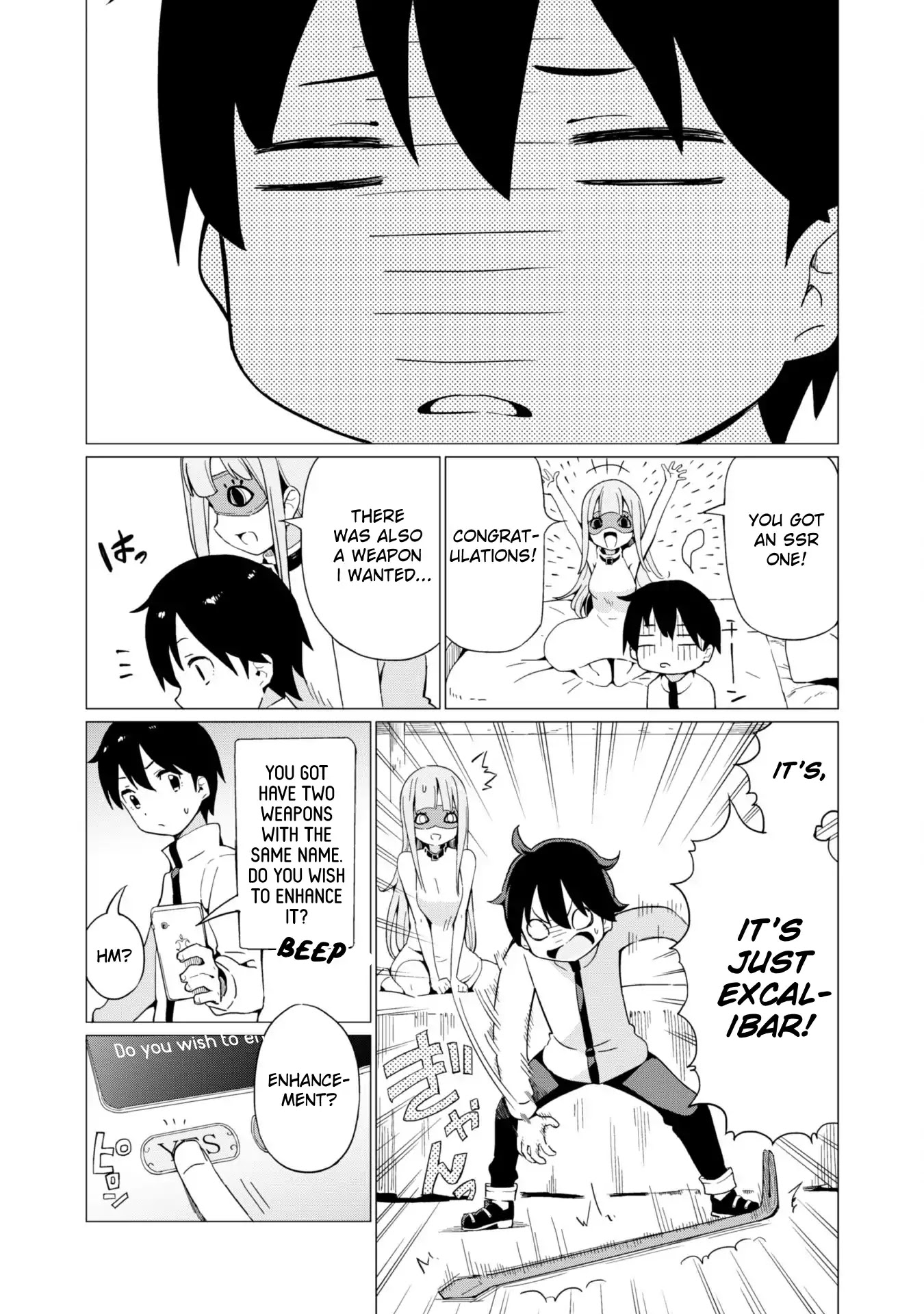 Gacha wo Mawashite Nakama wo Fuyasu: Saikyou no Bishoujo Gundan wo Tsukuriagero Chapter 4 page 8 - Chapter 4: Gacha Again