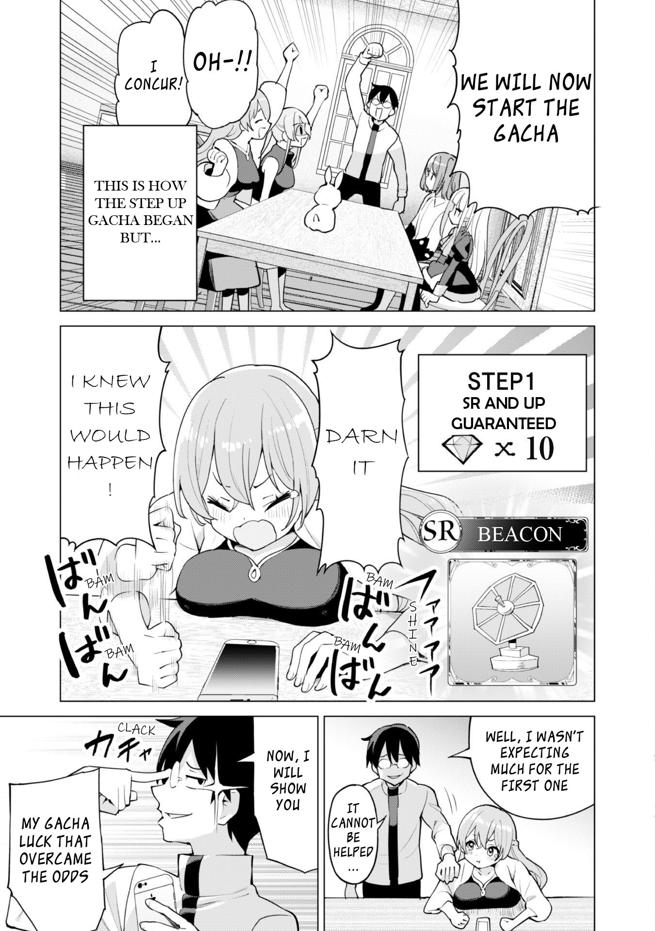 Gacha wo Mawashite Nakama wo Fuyasu: Saikyou no Bishoujo Gundan wo Tsukuriagero Chapter 44 page 10 - Chapter 44: Step Up Gacha