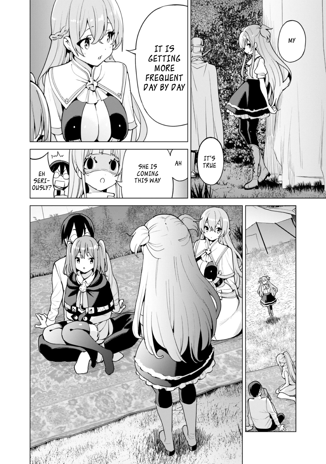 Gacha wo Mawashite Nakama wo Fuyasu: Saikyou no Bishoujo Gundan wo Tsukuriagero Chapter 46 page 19 - Chapter 46: Estel and Anneri