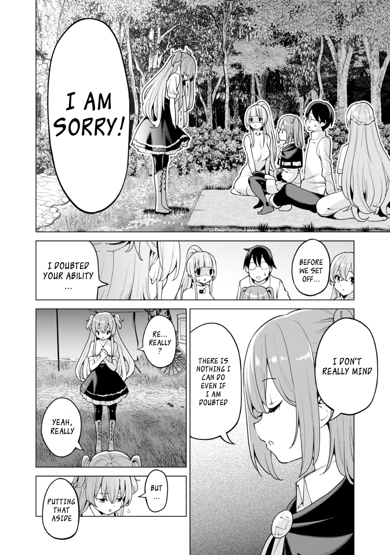 Gacha wo Mawashite Nakama wo Fuyasu: Saikyou no Bishoujo Gundan wo Tsukuriagero Chapter 46 page 21 - Chapter 46: Estel and Anneri