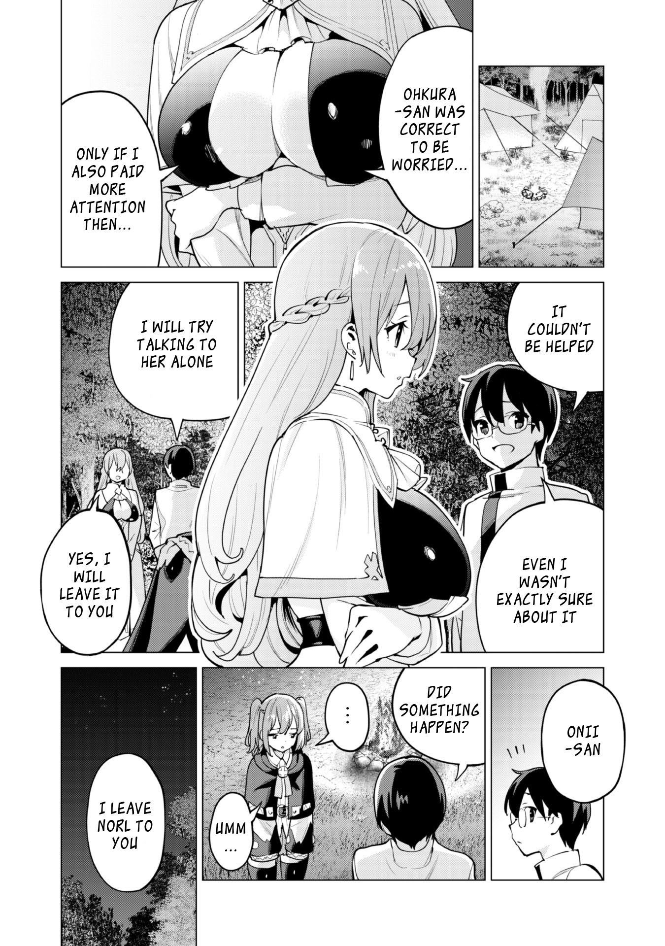 Gacha wo Mawashite Nakama wo Fuyasu: Saikyou no Bishoujo Gundan wo Tsukuriagero Chapter 47 page 25 - Chapter 47: Suspicious Giant Tree