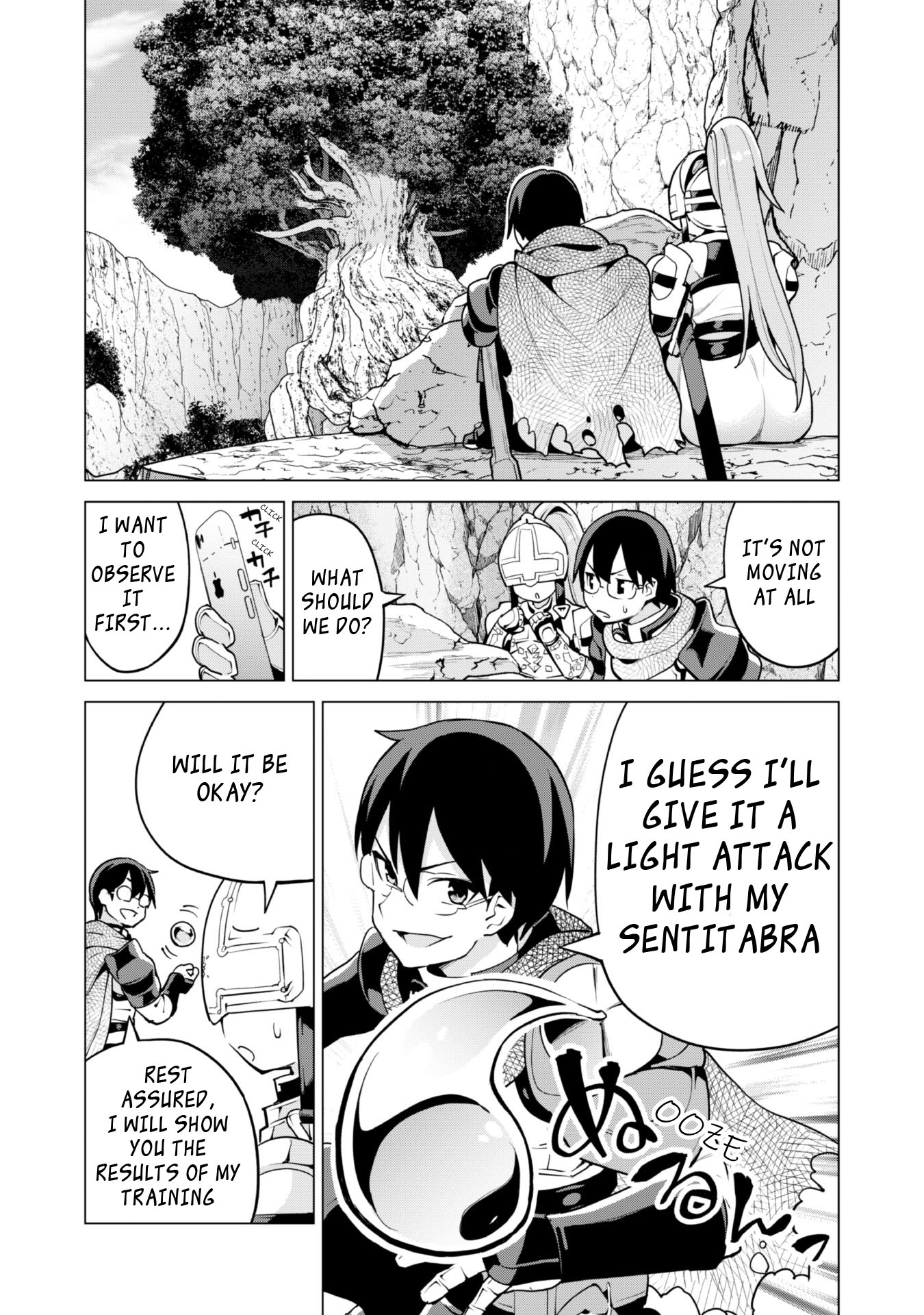 Gacha wo Mawashite Nakama wo Fuyasu: Saikyou no Bishoujo Gundan wo Tsukuriagero Chapter 47 page 5 - Chapter 47: Suspicious Giant Tree