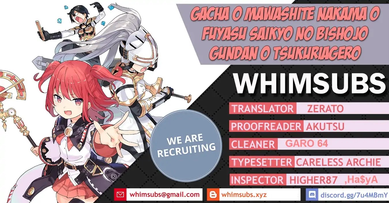 Gacha wo Mawashite Nakama wo Fuyasu: Saikyou no Bishoujo Gundan wo Tsukuriagero Chapter 5 page 1 - Chapter 5: Magic Stone's Hellish Marathon