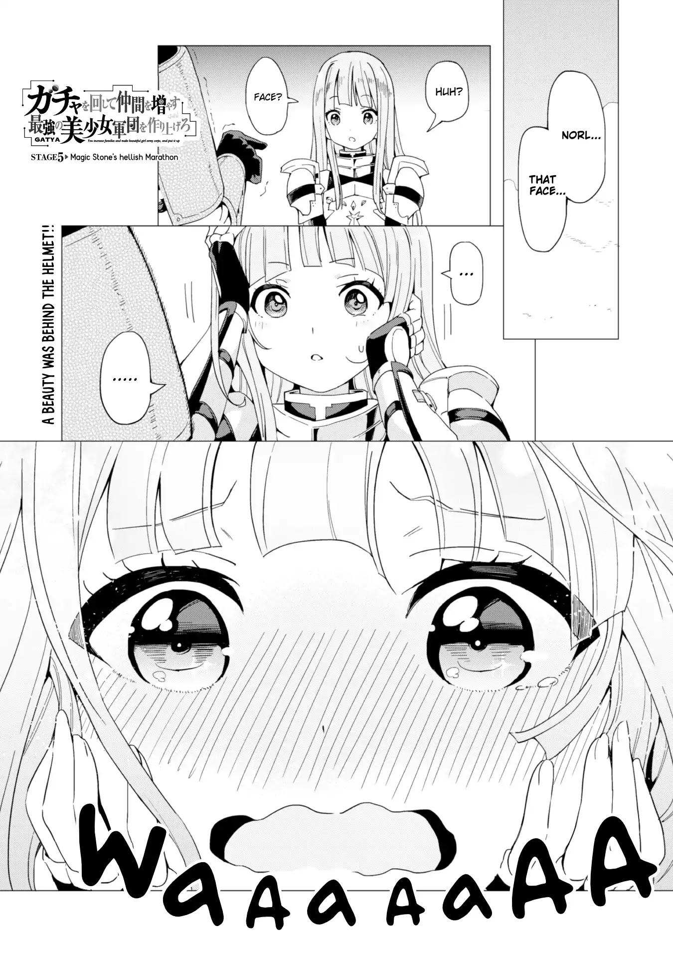 Gacha wo Mawashite Nakama wo Fuyasu: Saikyou no Bishoujo Gundan wo Tsukuriagero Chapter 5 page 2 - Chapter 5: Magic Stone's Hellish Marathon