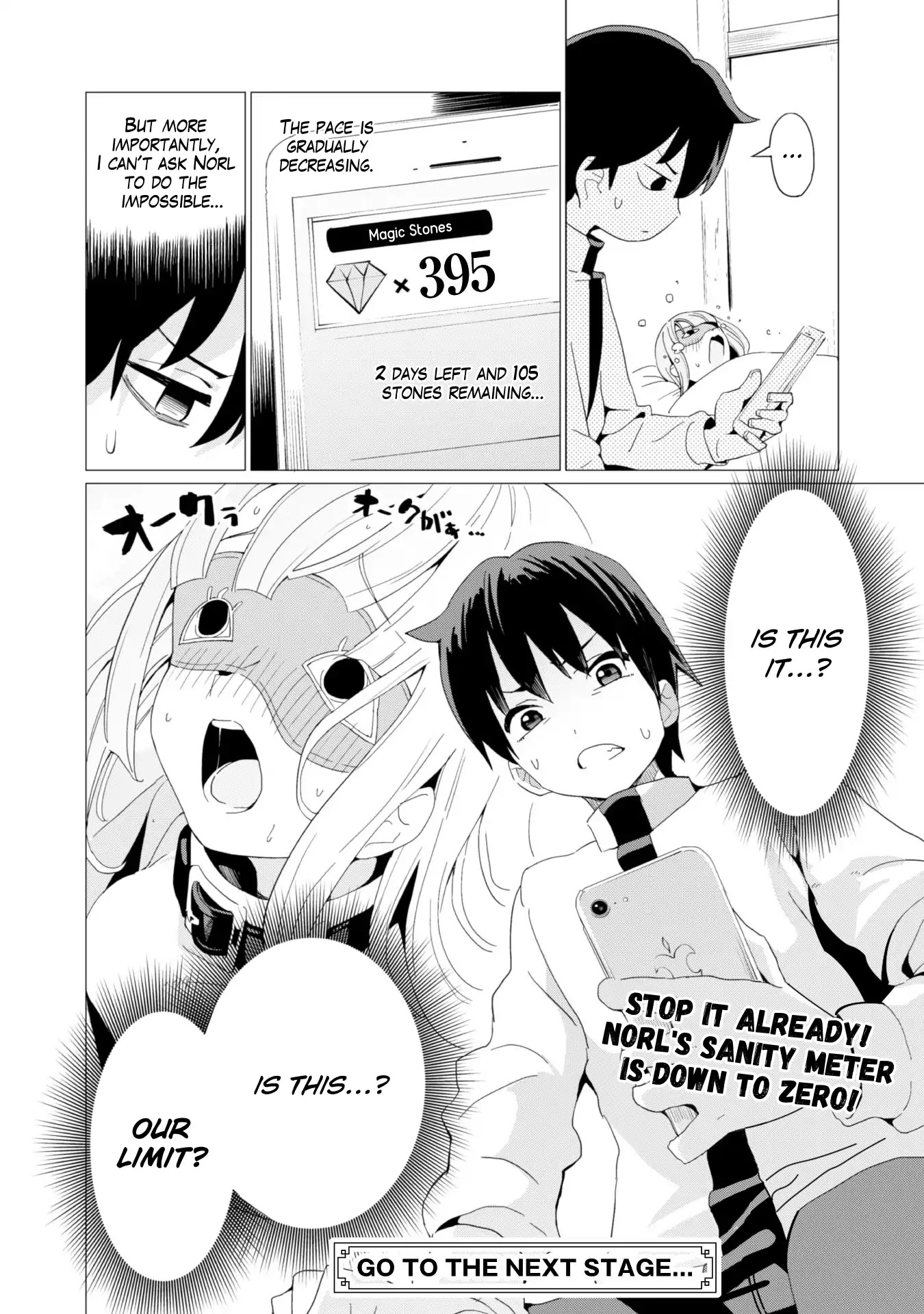 Gacha wo Mawashite Nakama wo Fuyasu: Saikyou no Bishoujo Gundan wo Tsukuriagero Chapter 5 page 25 - Chapter 5: Magic Stone's Hellish Marathon