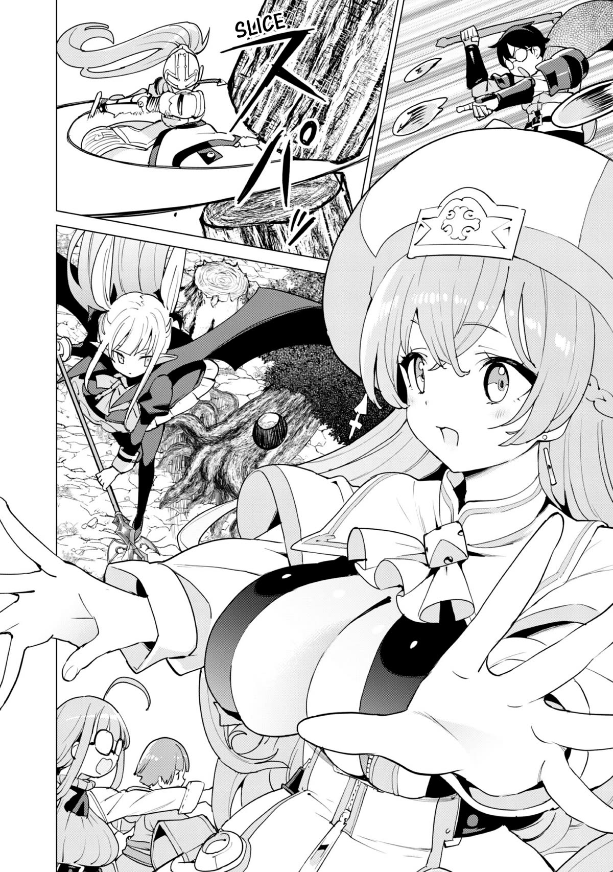 Gacha wo Mawashite Nakama wo Fuyasu: Saikyou no Bishoujo Gundan wo Tsukuriagero Chapter 56 page 22 - Chapter 56: Giant Tree Grandis