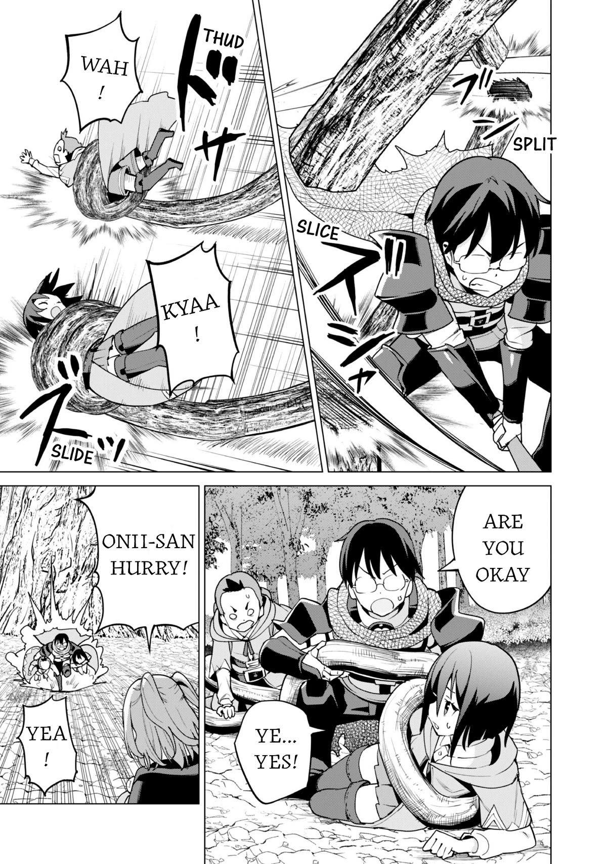 Gacha wo Mawashite Nakama wo Fuyasu: Saikyou no Bishoujo Gundan wo Tsukuriagero Chapter 56 page 4 - Chapter 56: Giant Tree Grandis