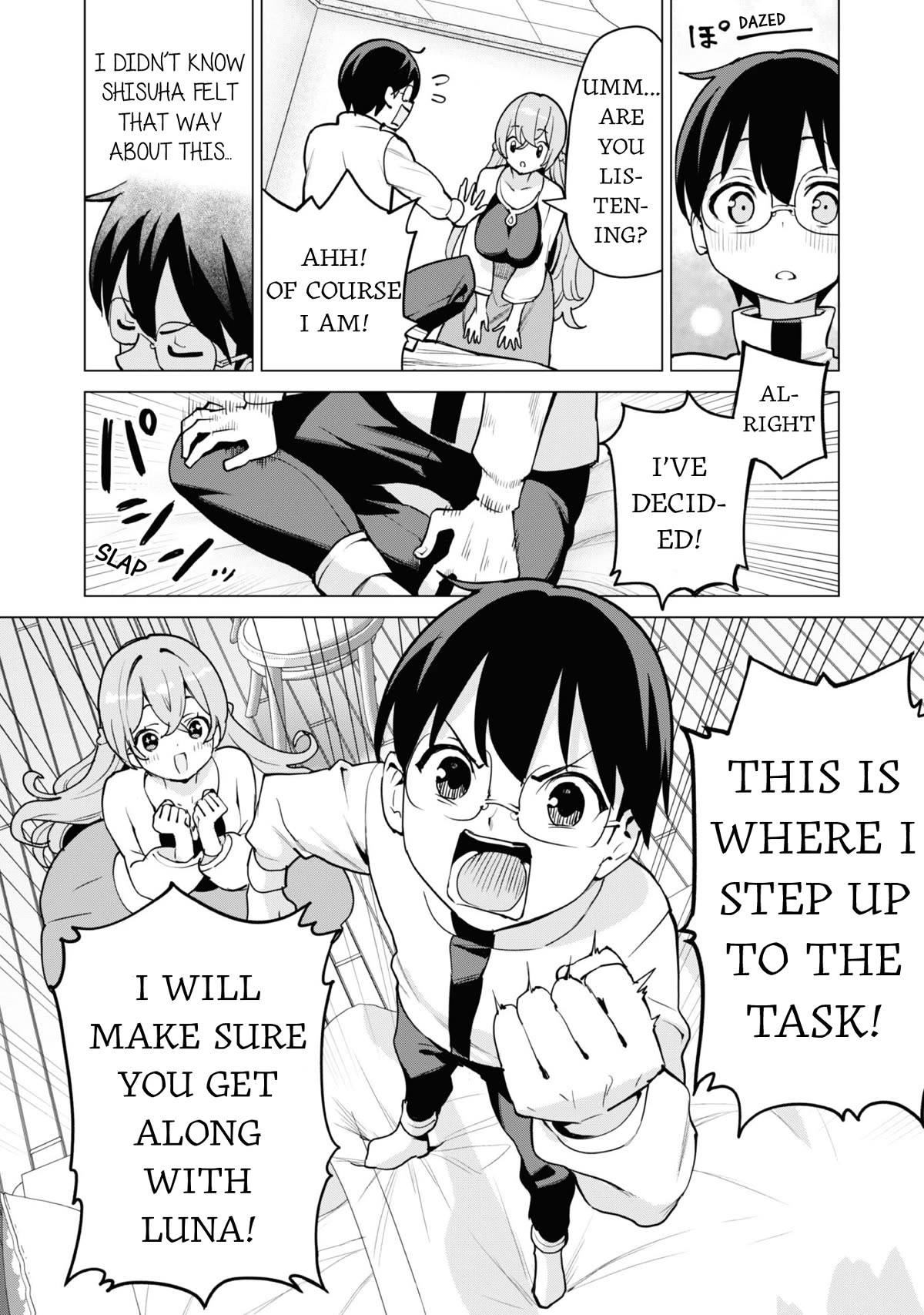 Gacha wo Mawashite Nakama wo Fuyasu: Saikyou no Bishoujo Gundan wo Tsukuriagero Chapter 59 page 13 - Chapter 59: Shisuha's Favor
