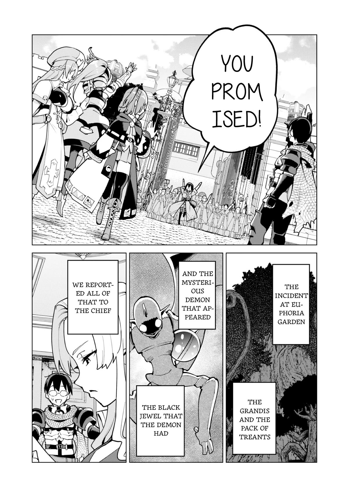 Gacha wo Mawashite Nakama wo Fuyasu: Saikyou no Bishoujo Gundan wo Tsukuriagero Chapter 59 page 4 - Chapter 59: Shisuha's Favor