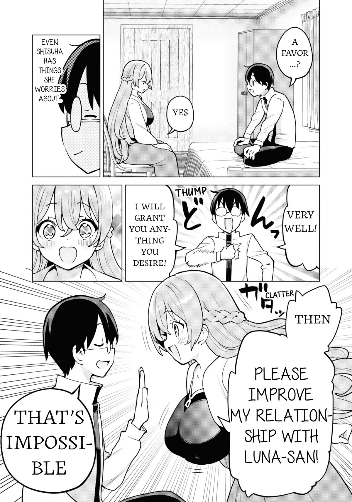 Gacha wo Mawashite Nakama wo Fuyasu: Saikyou no Bishoujo Gundan wo Tsukuriagero Chapter 59 page 8 - Chapter 59: Shisuha's Favor