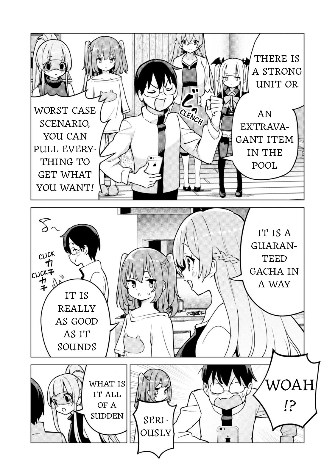 Gacha wo Mawashite Nakama wo Fuyasu: Saikyou no Bishoujo Gundan wo Tsukuriagero Chapter 60 page 17 - Chapter 60: Luna's True Feelings