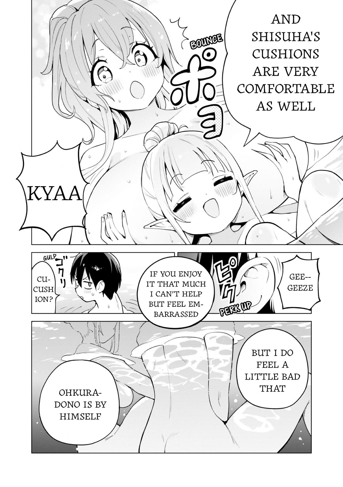Gacha wo Mawashite Nakama wo Fuyasu: Saikyou no Bishoujo Gundan wo Tsukuriagero Chapter 64 page 18 - Chapter 64: Healing Bath