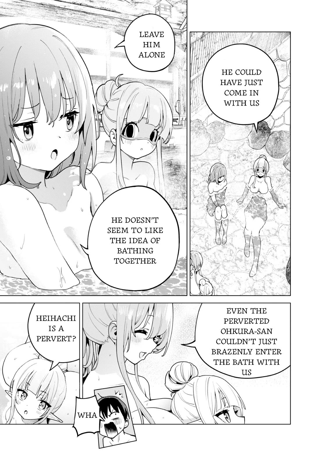 Gacha wo Mawashite Nakama wo Fuyasu: Saikyou no Bishoujo Gundan wo Tsukuriagero Chapter 64 page 19 - Chapter 64: Healing Bath