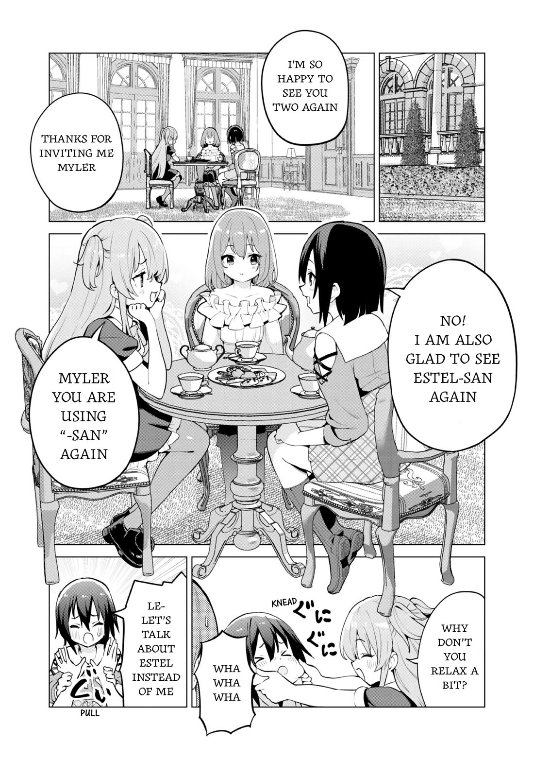 Gacha wo Mawashite Nakama wo Fuyasu: Saikyou no Bishoujo Gundan wo Tsukuriagero Chapter 65 page 15 - Chapter 65: Estel's First Girls' Party