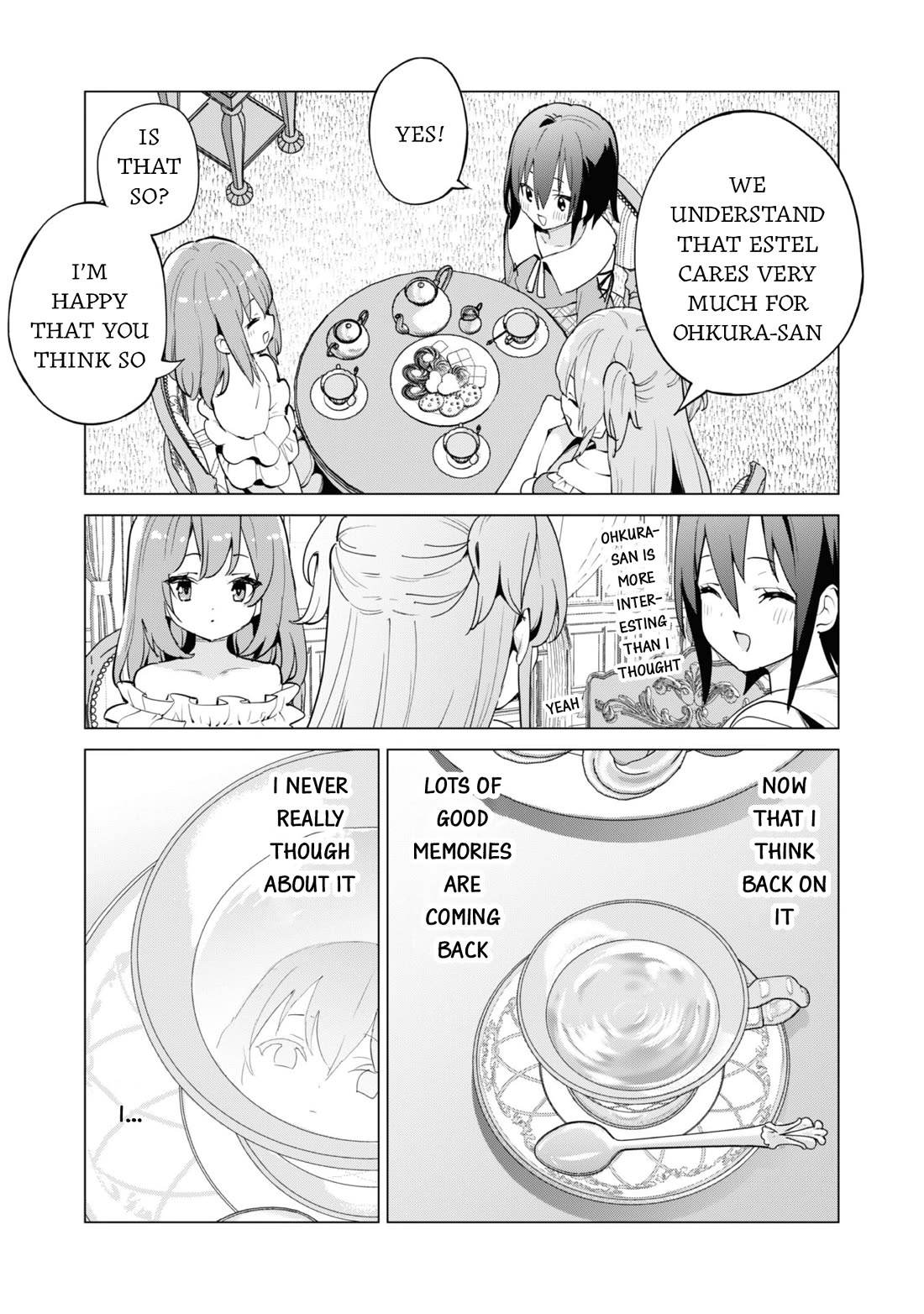 Gacha wo Mawashite Nakama wo Fuyasu: Saikyou no Bishoujo Gundan wo Tsukuriagero Chapter 65 page 21 - Chapter 65: Estel's First Girls' Party