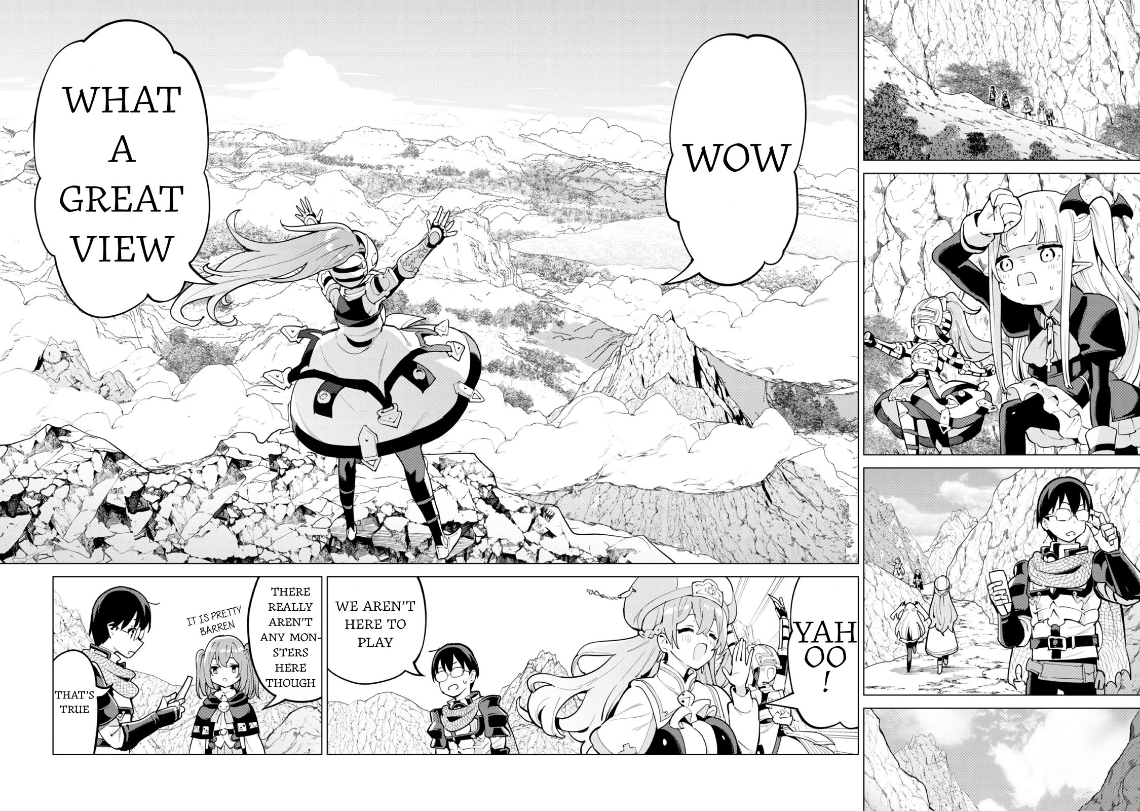 Gacha wo Mawashite Nakama wo Fuyasu: Saikyou no Bishoujo Gundan wo Tsukuriagero Chapter 66 page 8 - Chapter 66: Gem Hunting in the Mountains