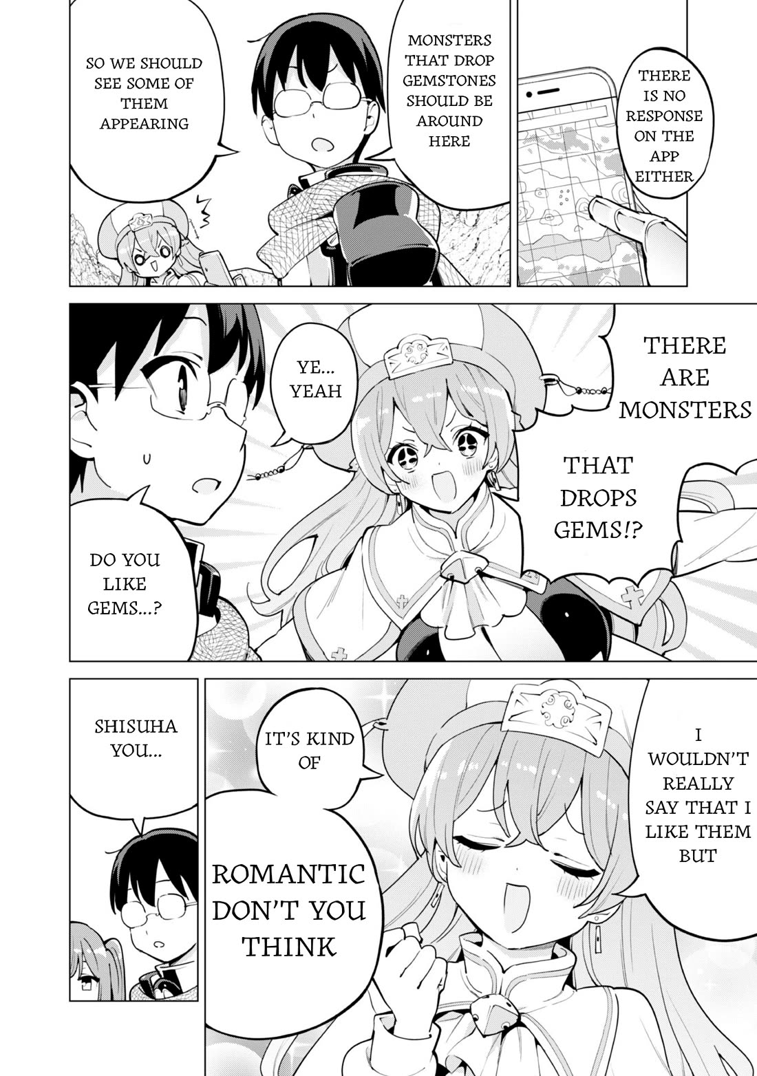 Gacha wo Mawashite Nakama wo Fuyasu: Saikyou no Bishoujo Gundan wo Tsukuriagero Chapter 66 page 9 - Chapter 66: Gem Hunting in the Mountains