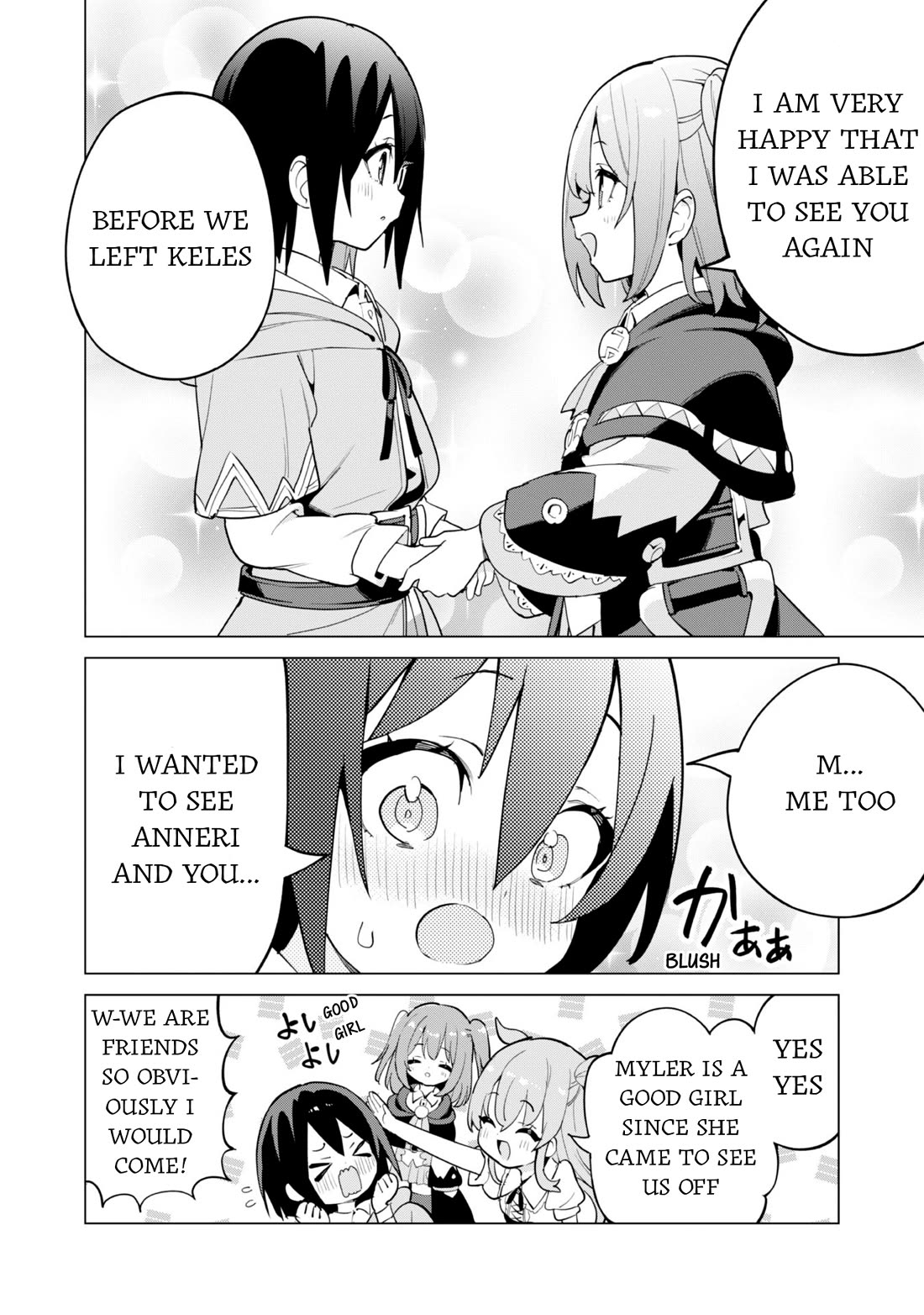 Gacha wo Mawashite Nakama wo Fuyasu: Saikyou no Bishoujo Gundan wo Tsukuriagero Chapter 69 page 9 - Chapter 69: Farewell to Keles