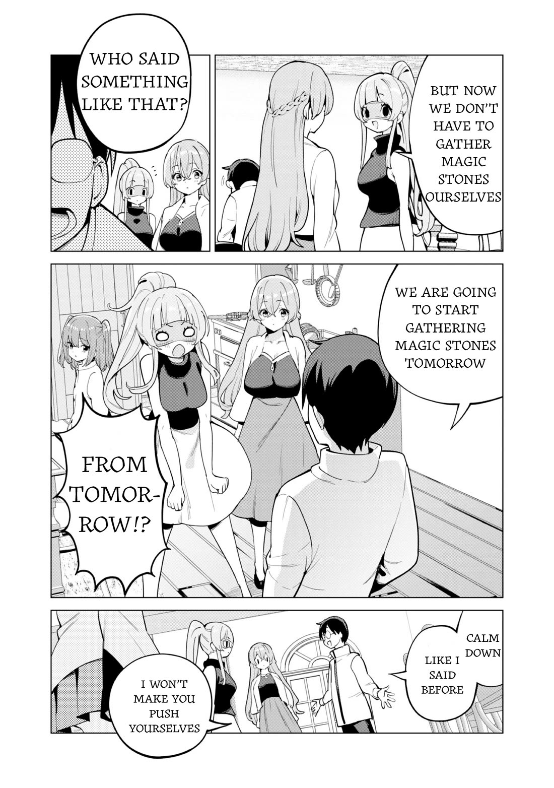 Gacha wo Mawashite Nakama wo Fuyasu: Saikyou no Bishoujo Gundan wo Tsukuriagero Chapter 70 page 14 - Chapter 70: Form Up! Magic Stone Gathering Group