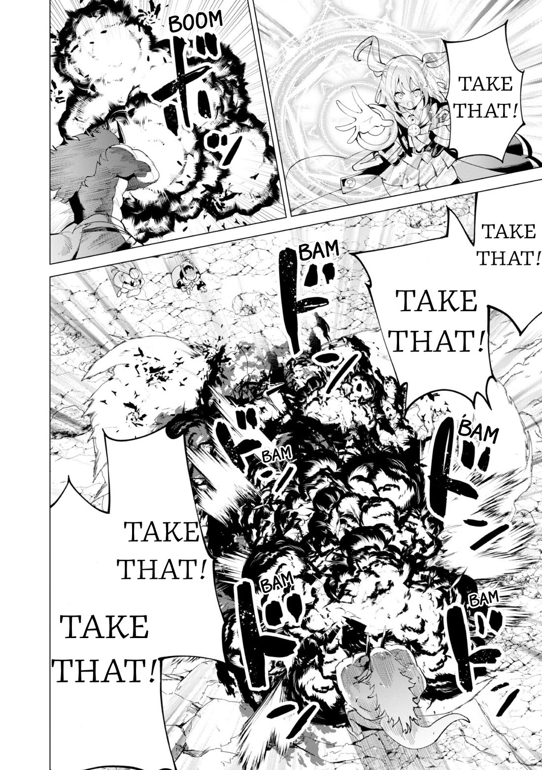 Gacha wo Mawashite Nakama wo Fuyasu: Saikyou no Bishoujo Gundan wo Tsukuriagero Chapter 72 page 3 - Chapter 72: VS Demons