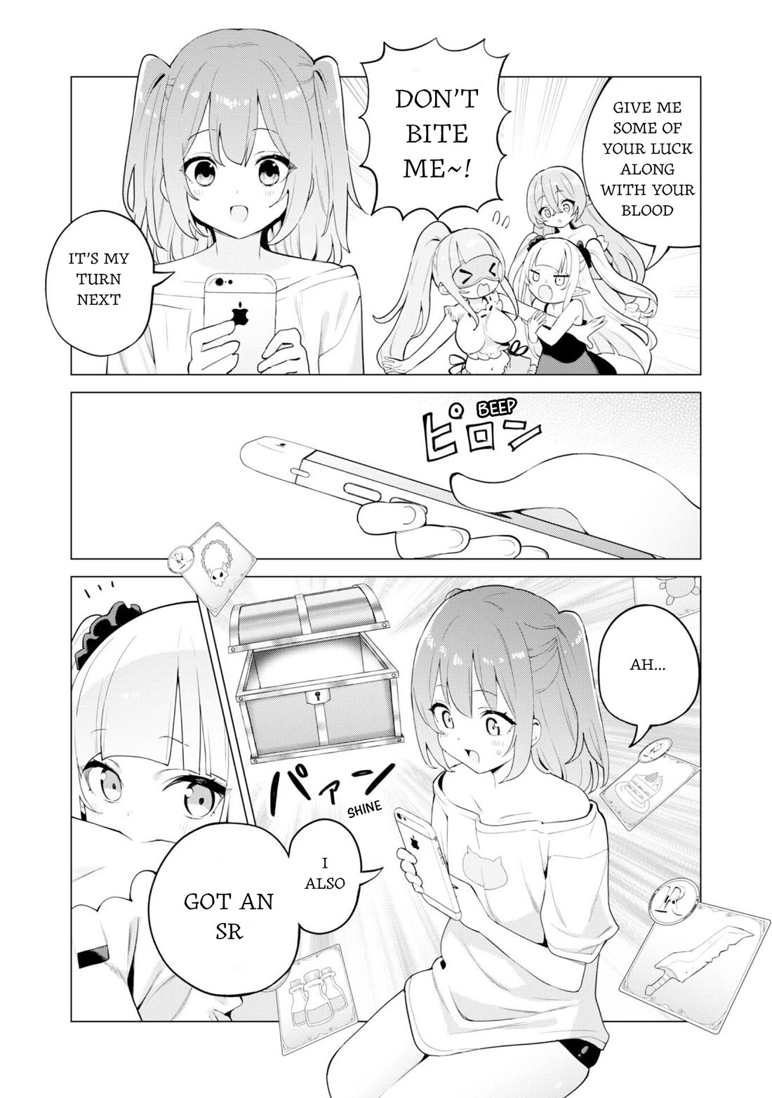 Gacha wo Mawashite Nakama wo Fuyasu: Saikyou no Bishoujo Gundan wo Tsukuriagero Chapter 74 page 13 - Chapter 74: Pick Up Again
