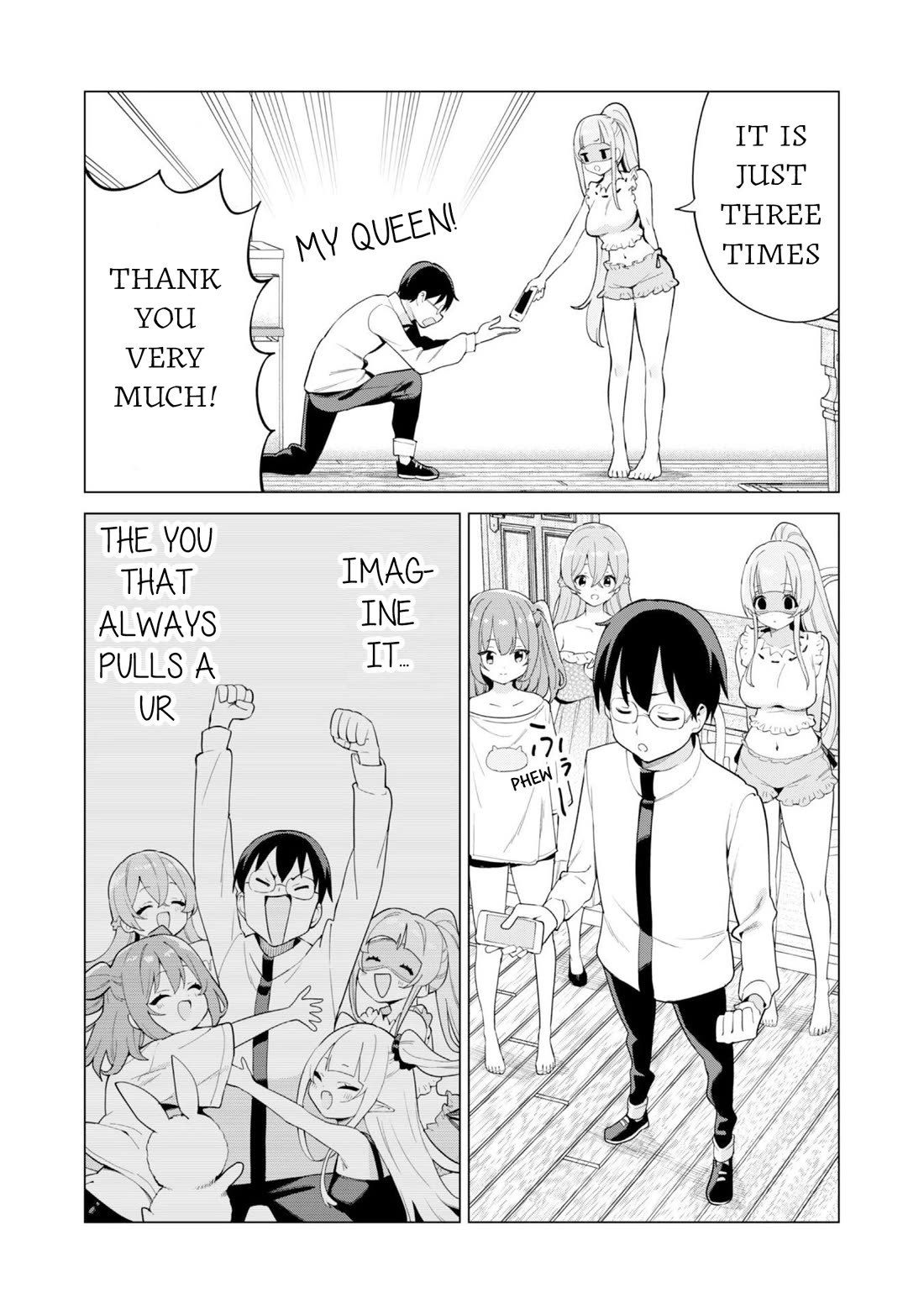 Gacha wo Mawashite Nakama wo Fuyasu: Saikyou no Bishoujo Gundan wo Tsukuriagero Chapter 74 page 23 - Chapter 74: Pick Up Again