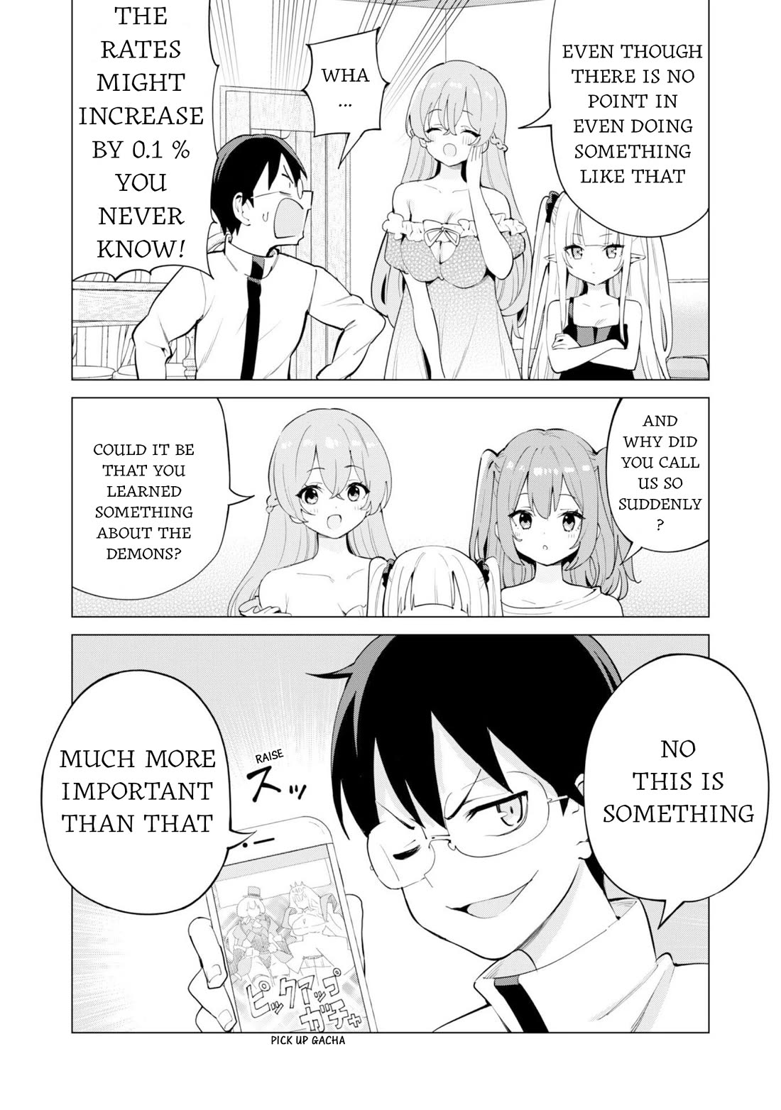 Gacha wo Mawashite Nakama wo Fuyasu: Saikyou no Bishoujo Gundan wo Tsukuriagero Chapter 74 page 3 - Chapter 74: Pick Up Again