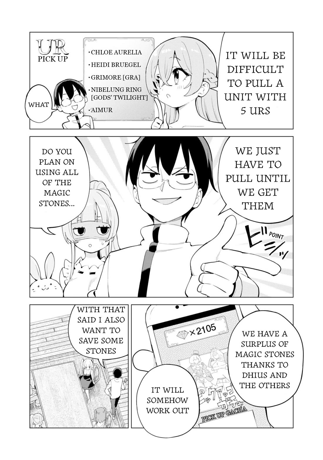 Gacha wo Mawashite Nakama wo Fuyasu: Saikyou no Bishoujo Gundan wo Tsukuriagero Chapter 74 page 6 - Chapter 74: Pick Up Again