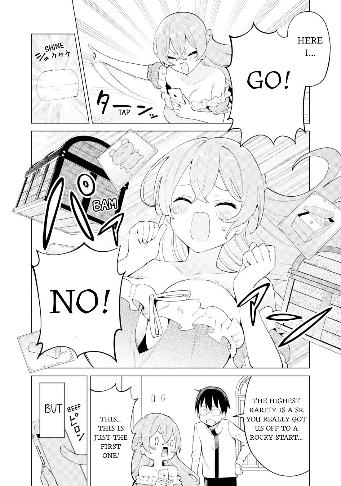 Gacha wo Mawashite Nakama wo Fuyasu: Saikyou no Bishoujo Gundan wo Tsukuriagero Chapter 74 page 8 - Chapter 74: Pick Up Again