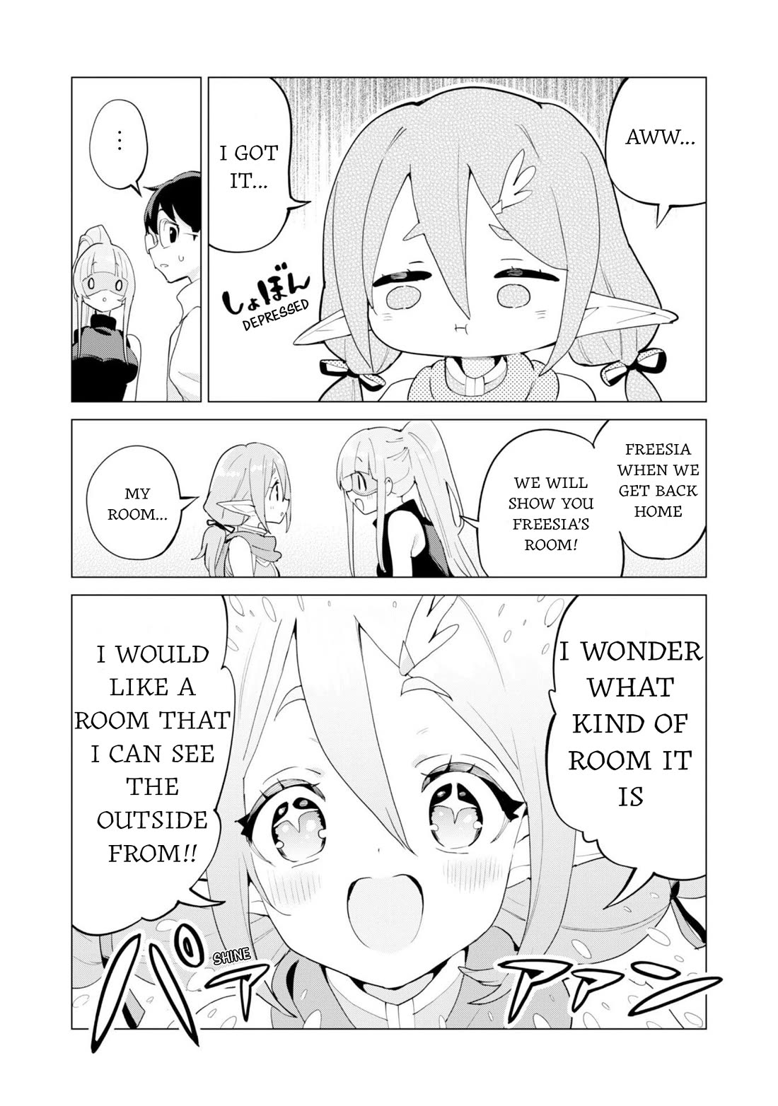 Gacha wo Mawashite Nakama wo Fuyasu: Saikyou no Bishoujo Gundan wo Tsukuriagero Chapter 75 page 14 - Chapter 75: Innocent Elf