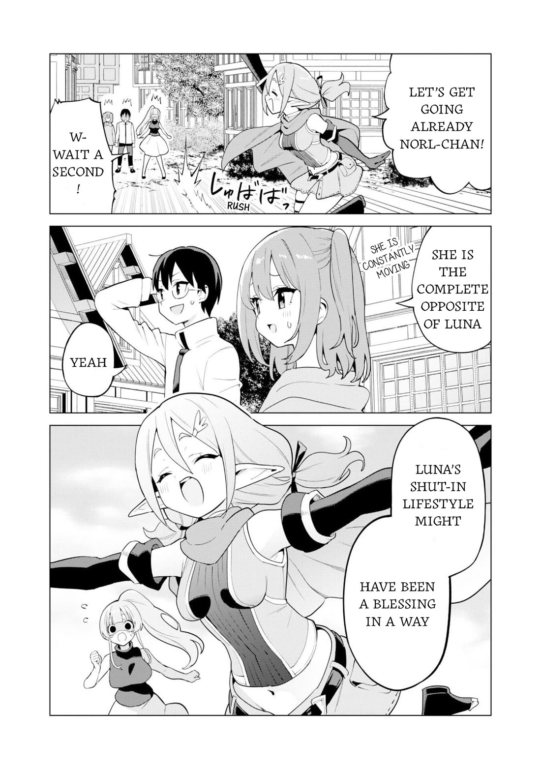 Gacha wo Mawashite Nakama wo Fuyasu: Saikyou no Bishoujo Gundan wo Tsukuriagero Chapter 75 page 15 - Chapter 75: Innocent Elf