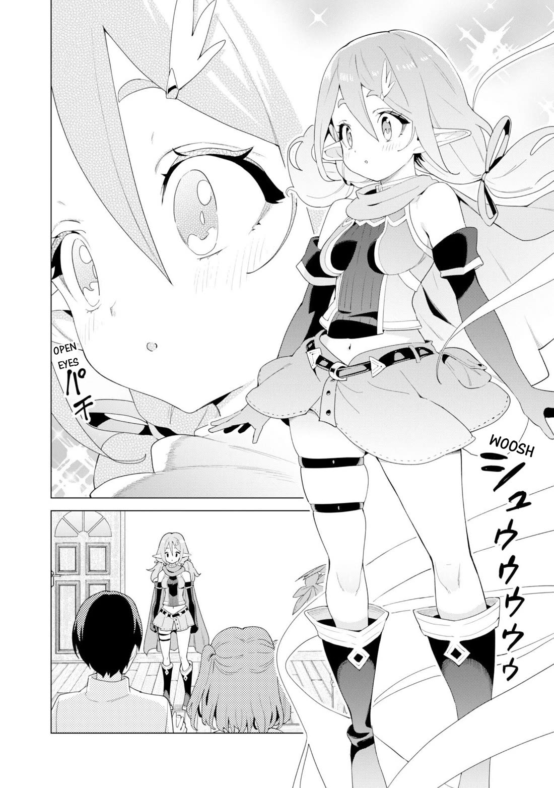 Gacha wo Mawashite Nakama wo Fuyasu: Saikyou no Bishoujo Gundan wo Tsukuriagero Chapter 75 page 4 - Chapter 75: Innocent Elf