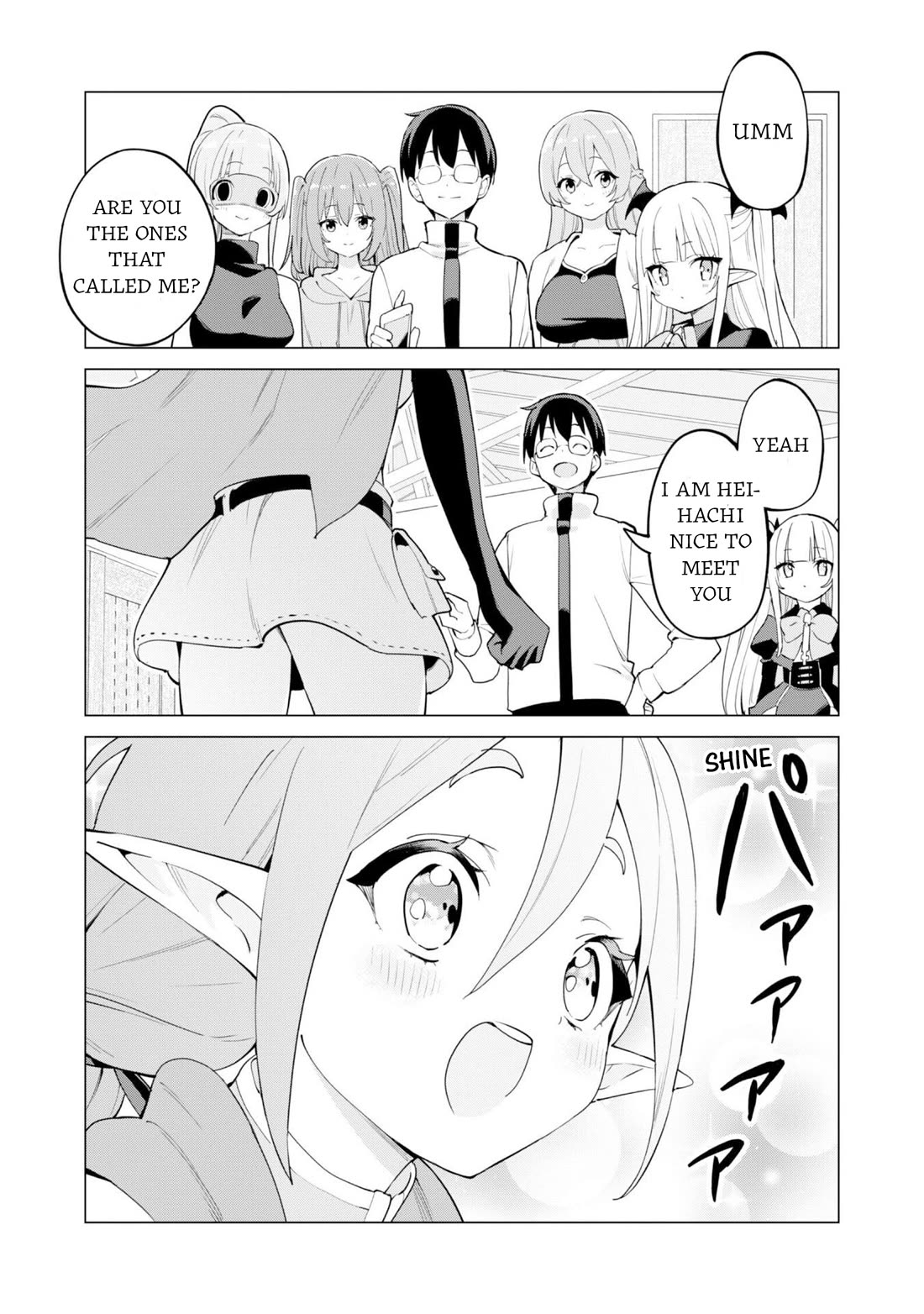 Gacha wo Mawashite Nakama wo Fuyasu: Saikyou no Bishoujo Gundan wo Tsukuriagero Chapter 75 page 5 - Chapter 75: Innocent Elf