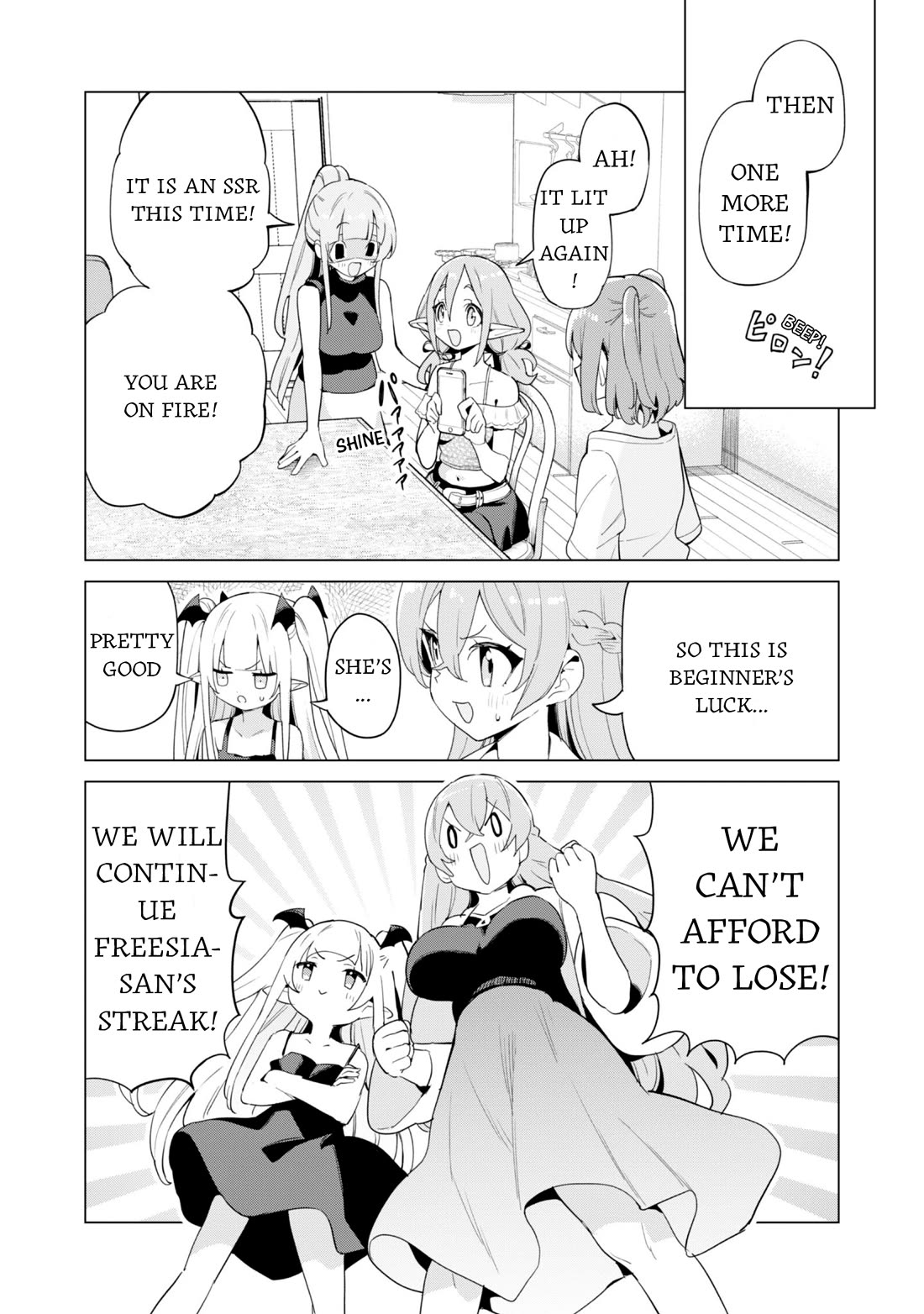 Gacha wo Mawashite Nakama wo Fuyasu: Saikyou no Bishoujo Gundan wo Tsukuriagero Chapter 80 page 10 - Chapter 80: Swimsuit Gacha