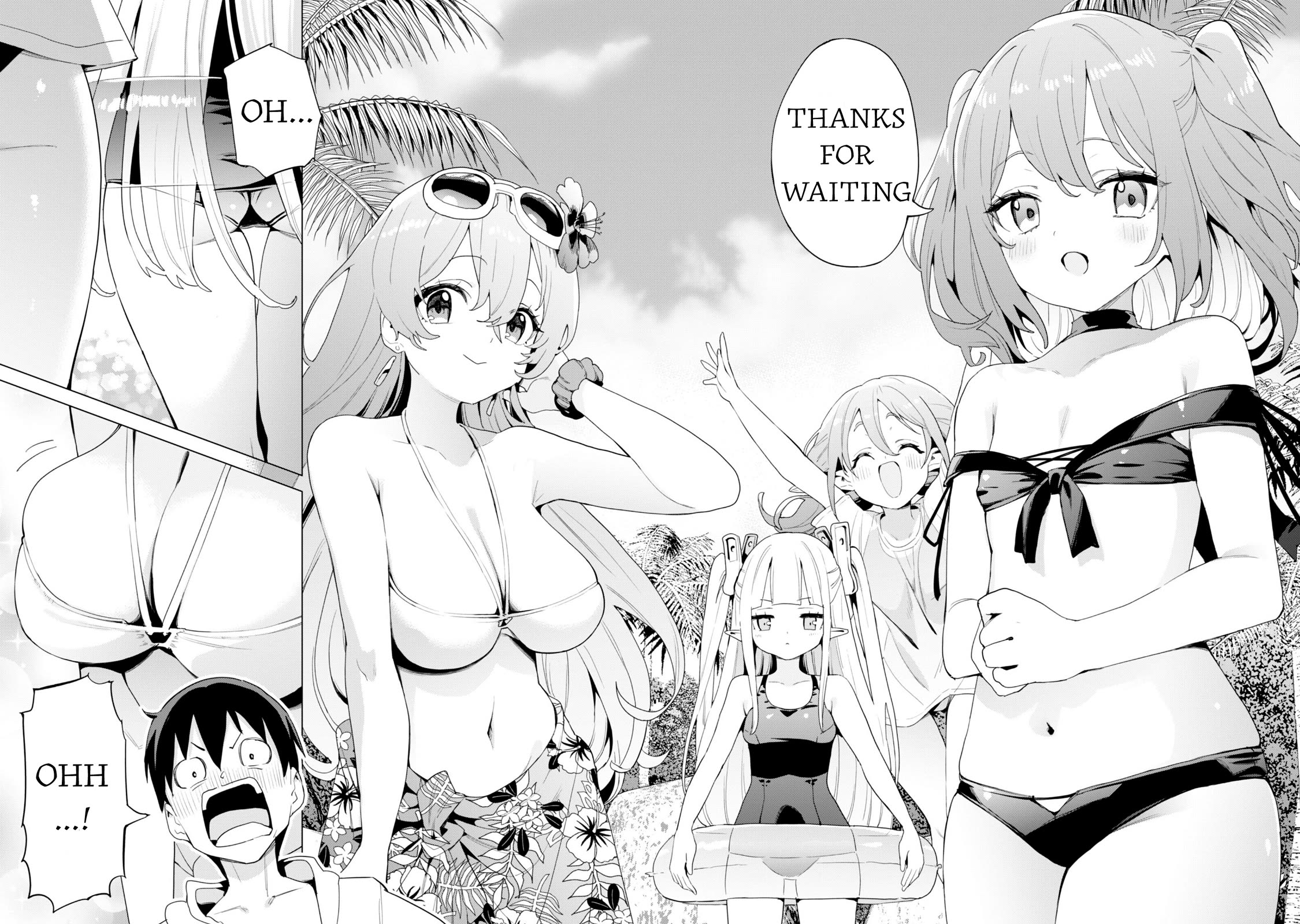 Gacha wo Mawashite Nakama wo Fuyasu: Saikyou no Bishoujo Gundan wo Tsukuriagero Chapter 80 page 23 - Chapter 80: Swimsuit Gacha