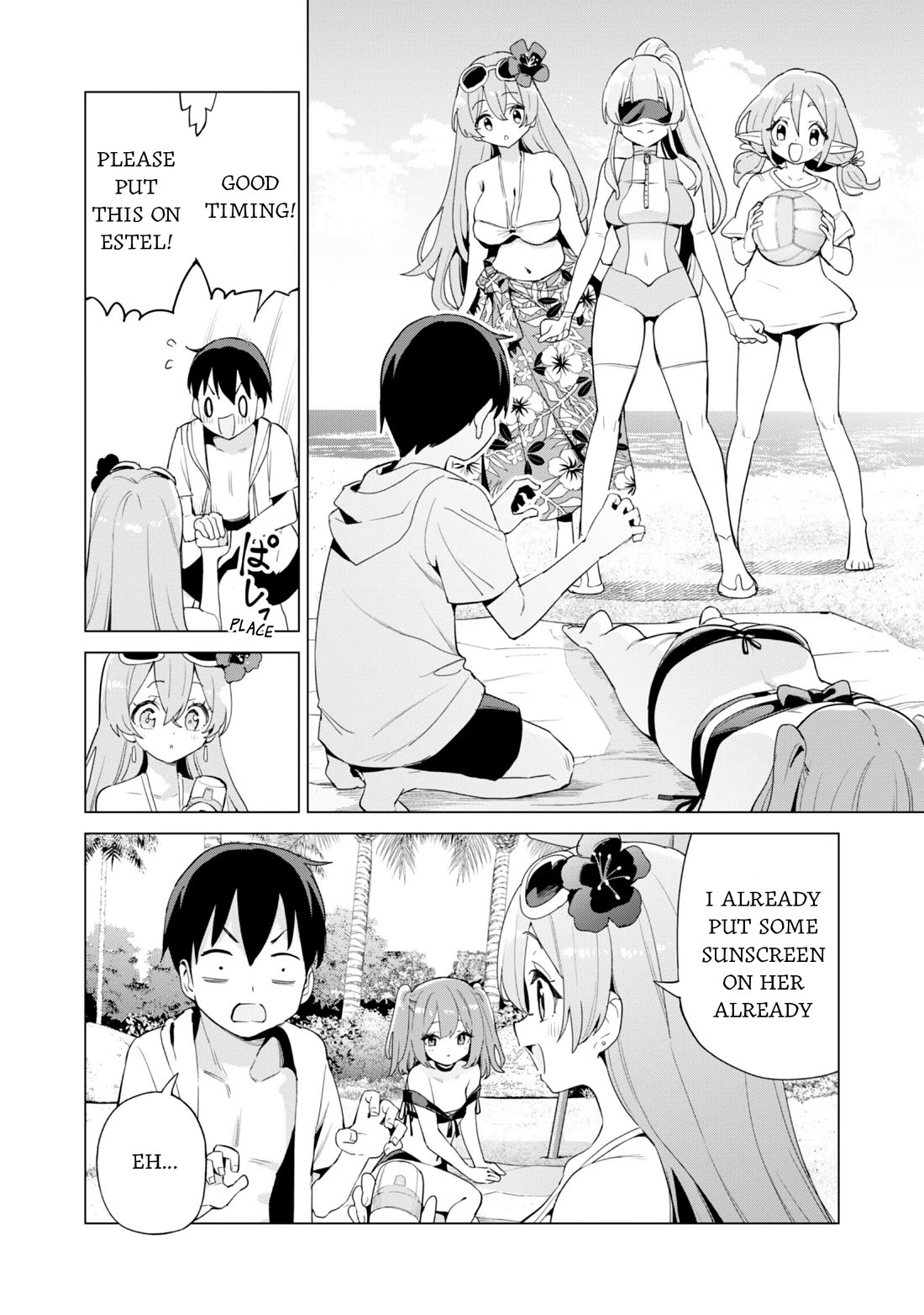 Gacha wo Mawashite Nakama wo Fuyasu: Saikyou no Bishoujo Gundan wo Tsukuriagero Chapter 81 page 10 - Chapter 81: Beach Vacation