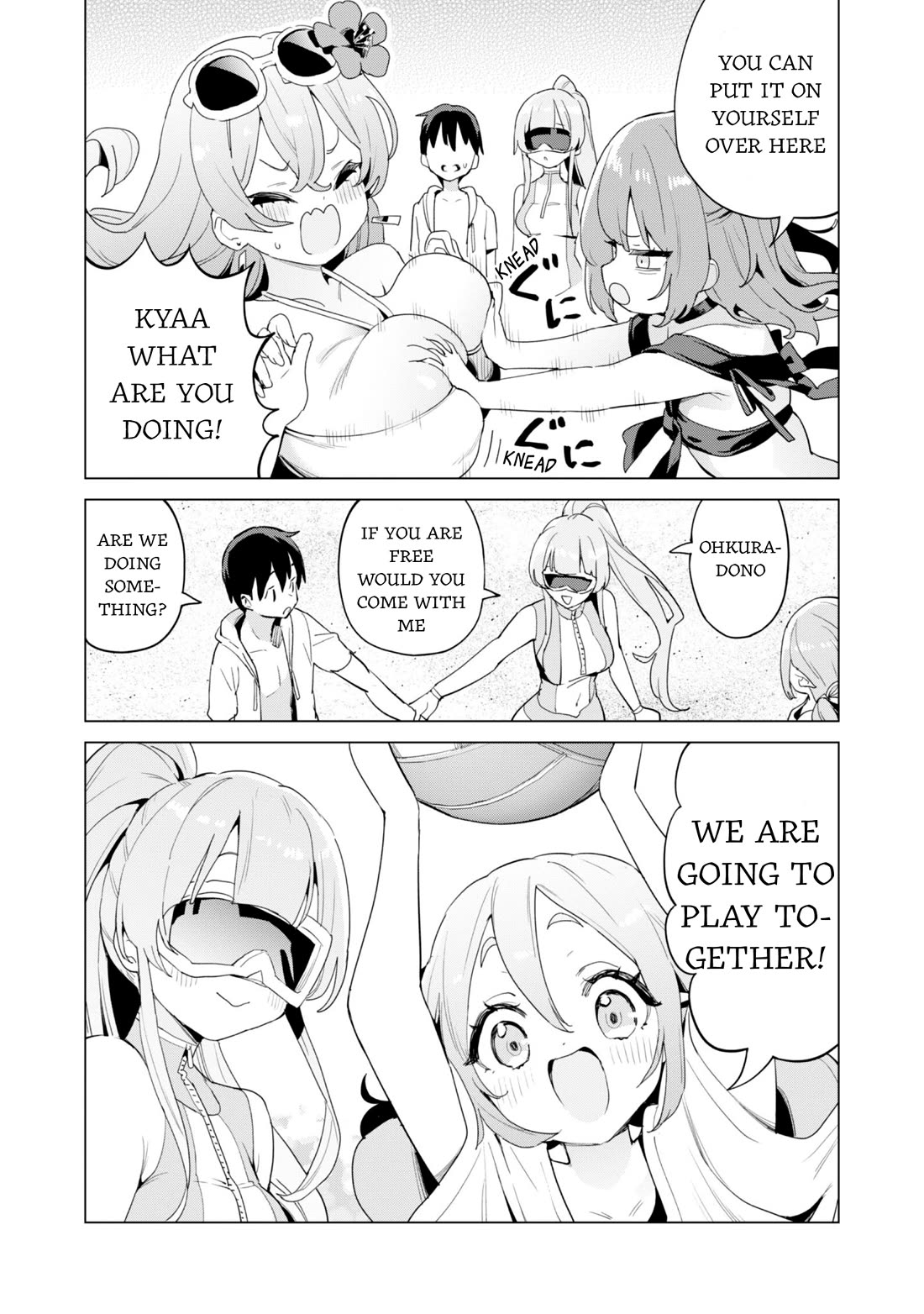 Gacha wo Mawashite Nakama wo Fuyasu: Saikyou no Bishoujo Gundan wo Tsukuriagero Chapter 81 page 12 - Chapter 81: Beach Vacation