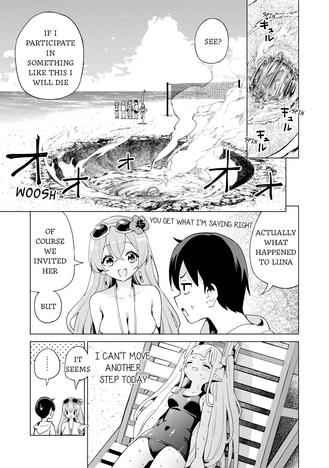 Gacha wo Mawashite Nakama wo Fuyasu: Saikyou no Bishoujo Gundan wo Tsukuriagero Chapter 81 page 15 - Chapter 81: Beach Vacation