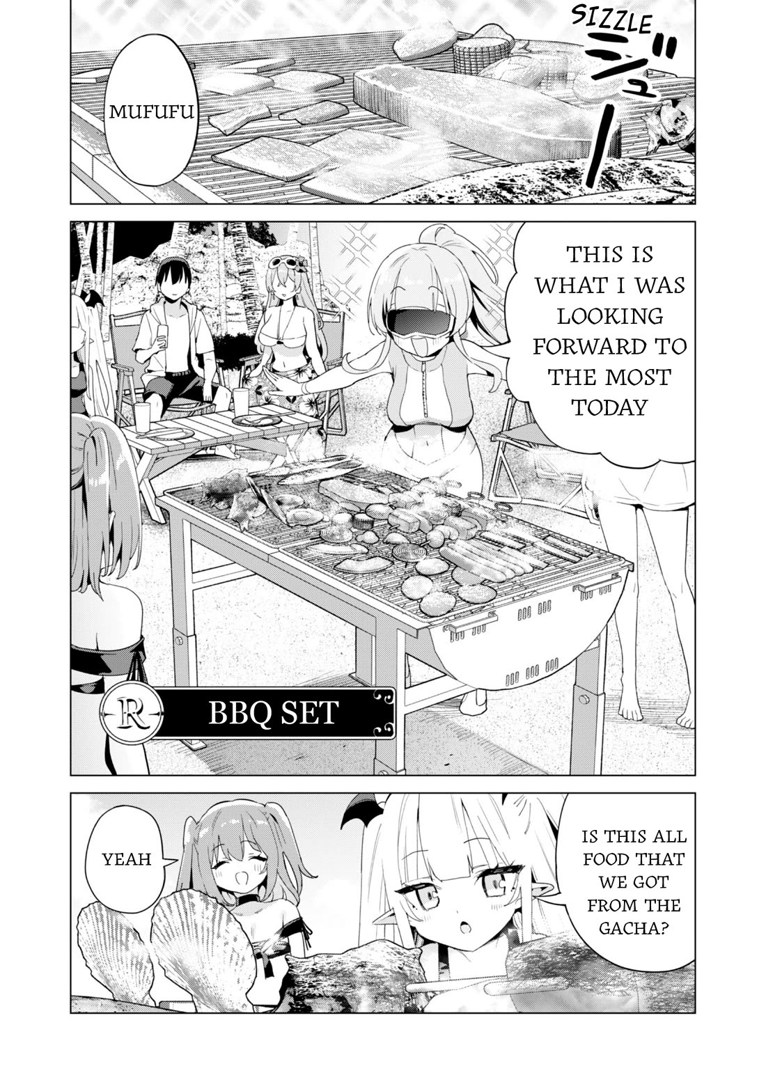 Gacha wo Mawashite Nakama wo Fuyasu: Saikyou no Bishoujo Gundan wo Tsukuriagero Chapter 81 page 18 - Chapter 81: Beach Vacation