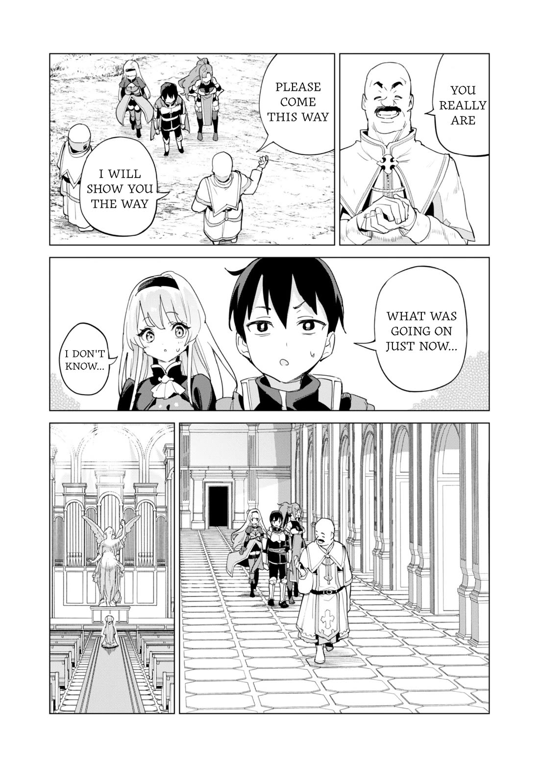 Gacha wo Mawashite Nakama wo Fuyasu: Saikyou no Bishoujo Gundan wo Tsukuriagero Chapter 82 page 11 - Chapter 82: Ruffikeltio Church